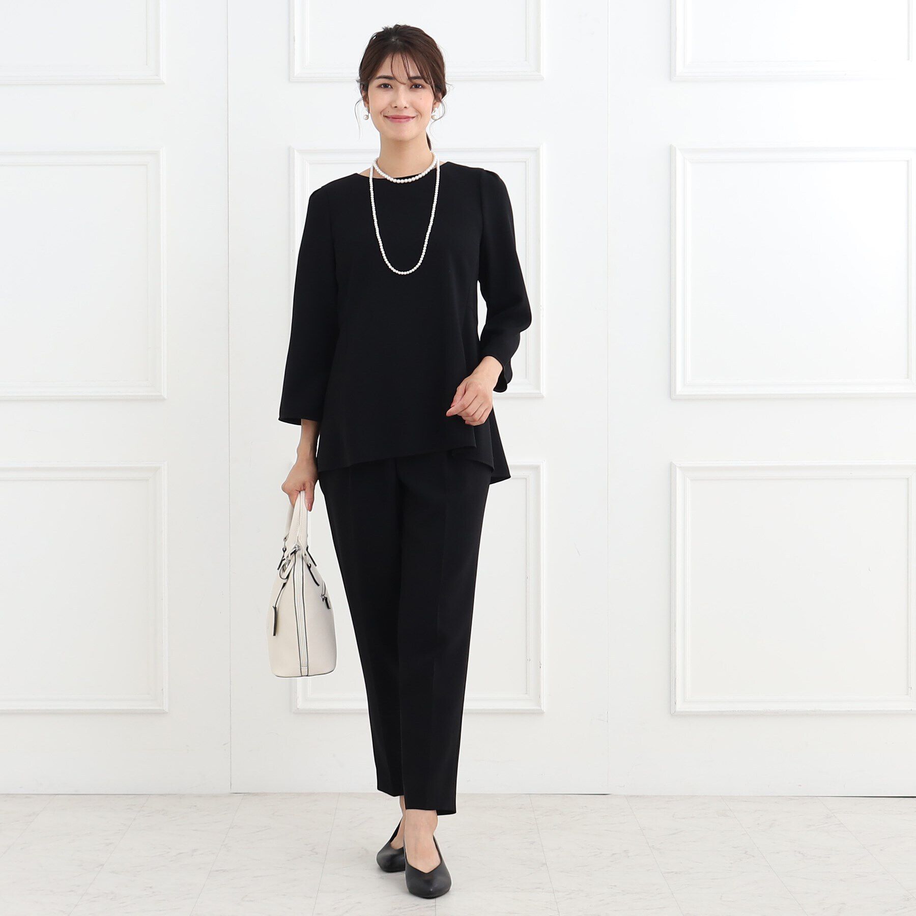 Reflect「【フォーマル/洗える/セットアップ可】テーパードパンツ」|その他|