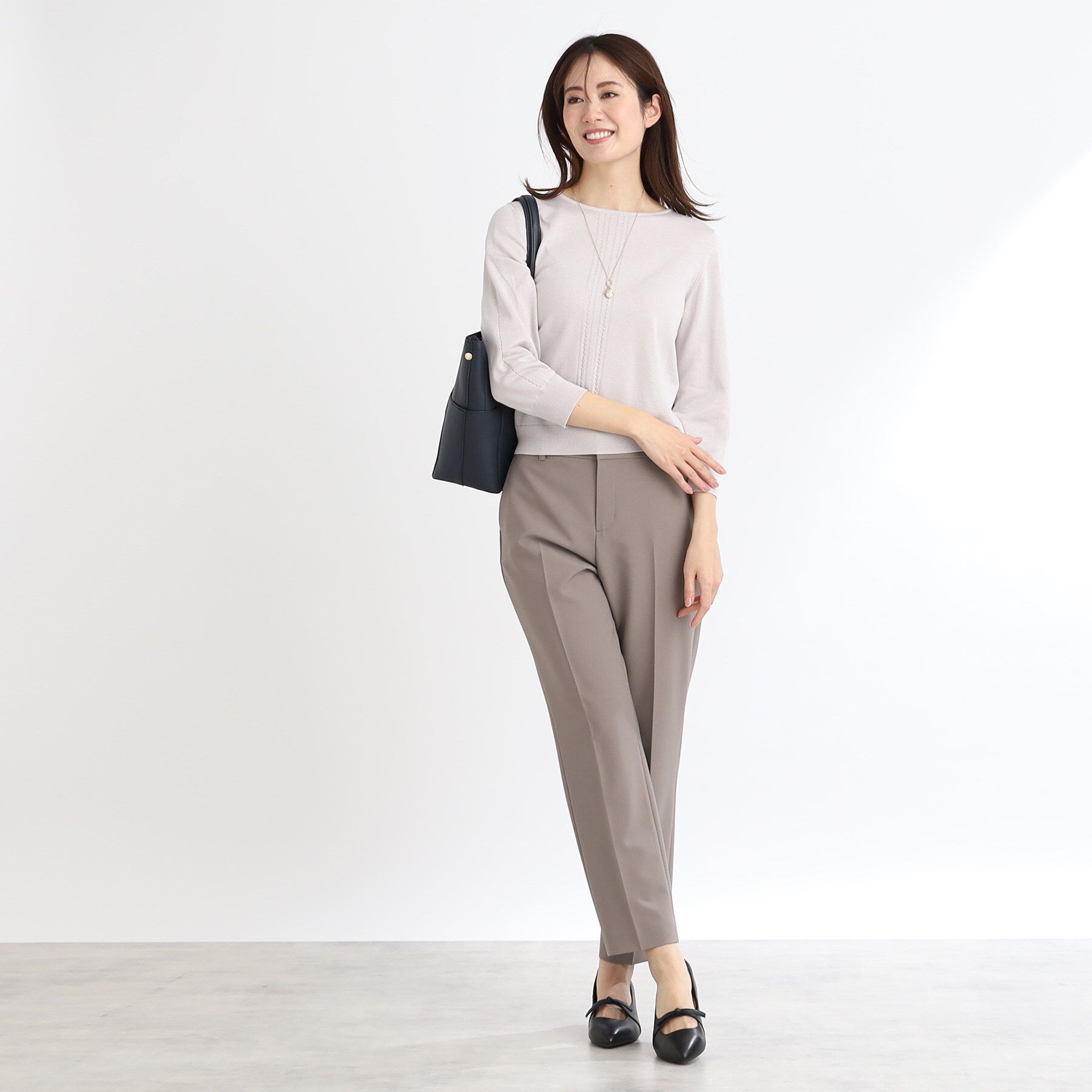 Reflect「【夏SALE／WEB限定カラーあり／アンサンブル可】プルオーバーニット」|ニット・セーター|