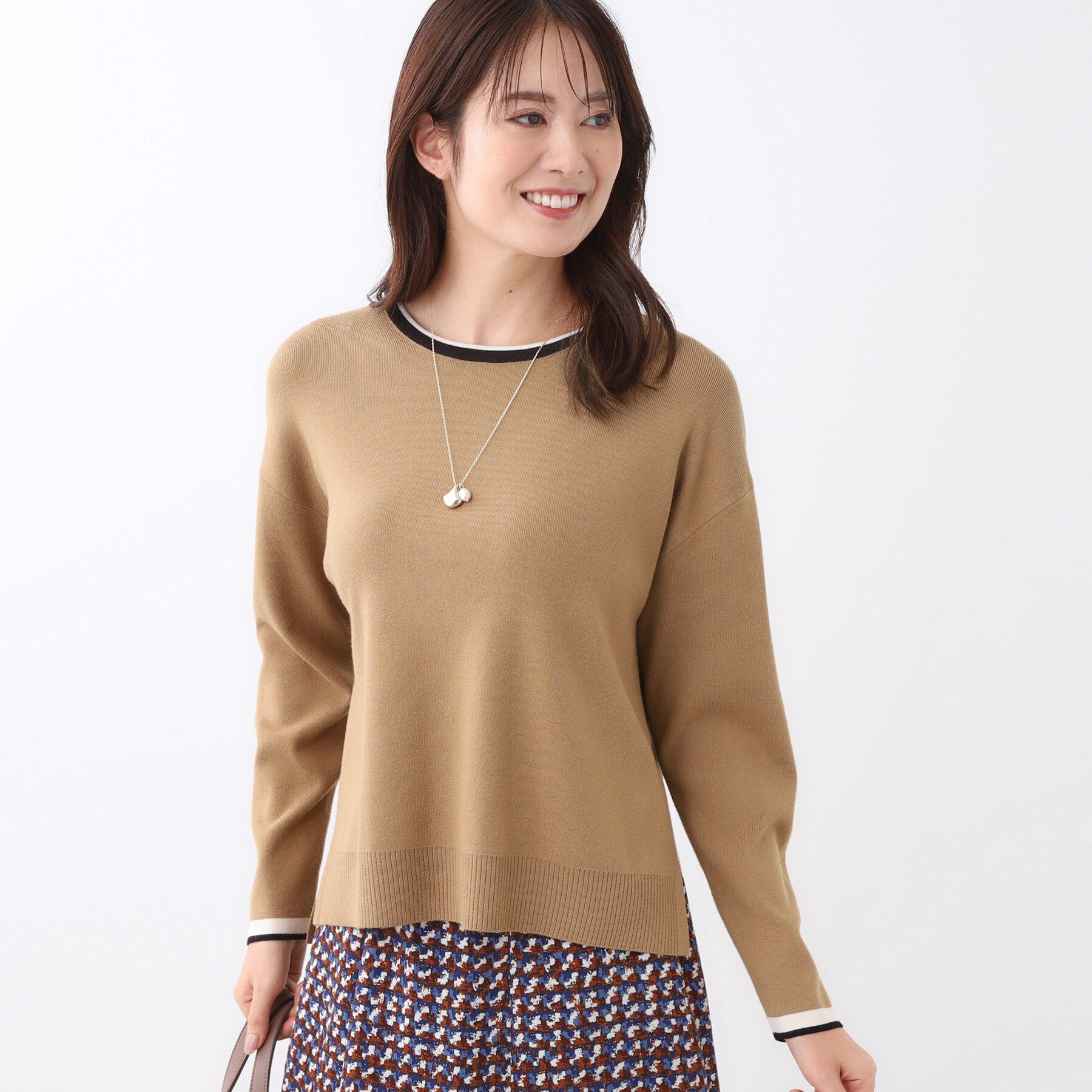 Reflect「【WEB先行カラーあり／セットアップ可】ゆったりフォルムニット」|ニット・セーター|