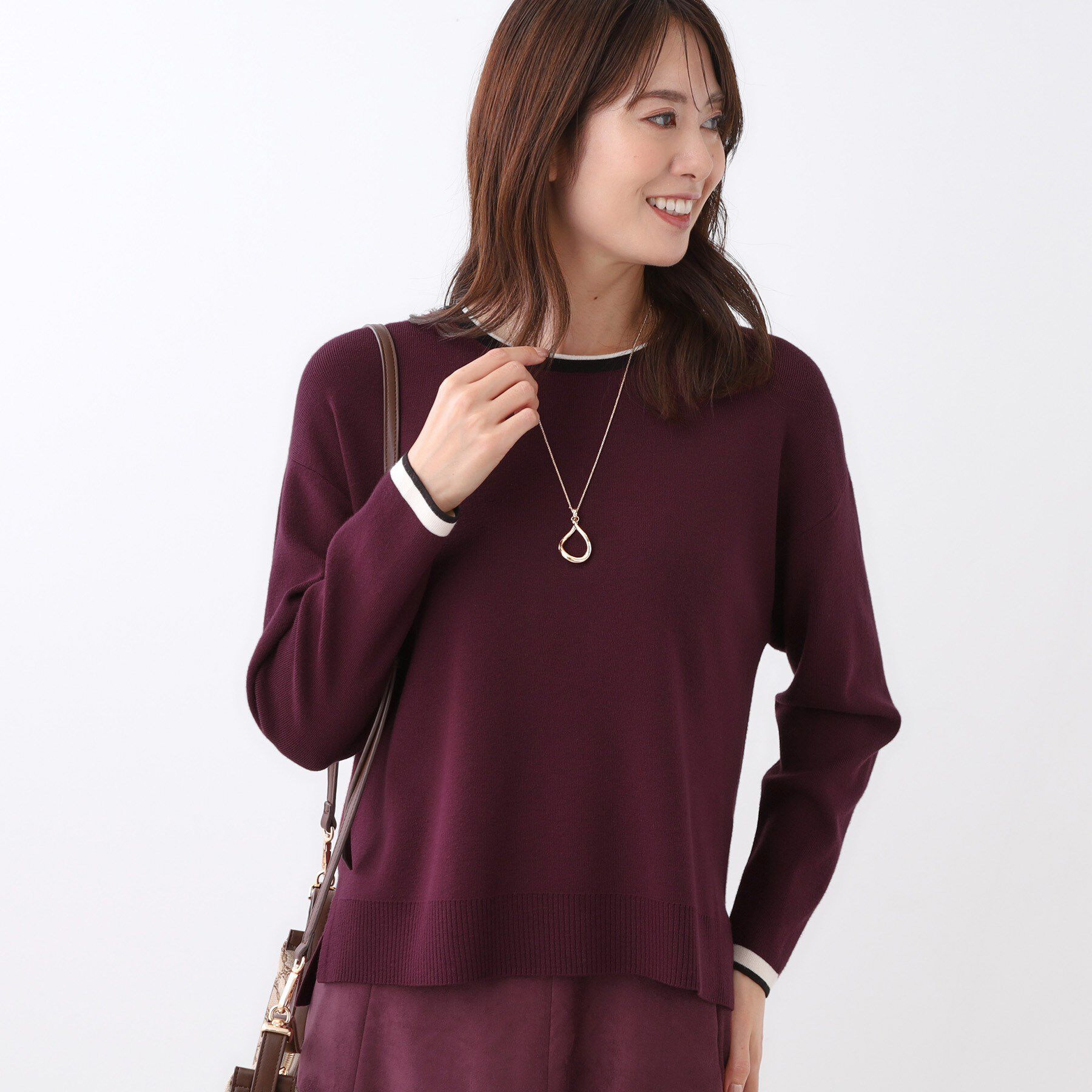 Reflect「【WEB先行カラーあり／セットアップ可】ゆったりフォルムニット」|ニット・セーター|