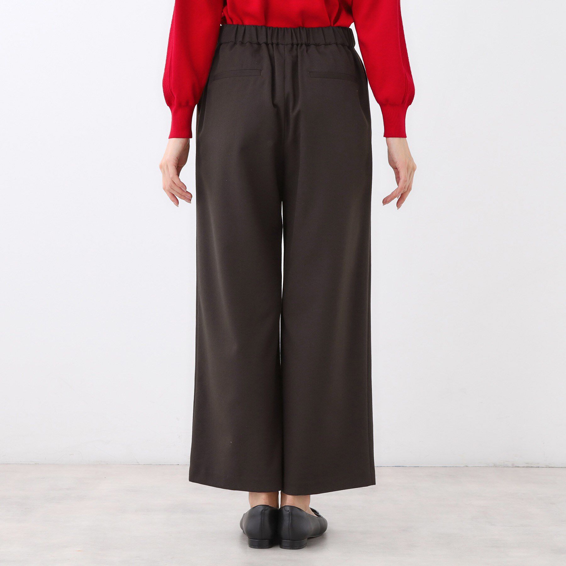 Reflect「【すっきりシルエット】ワイドクロップドパンツ」|その他|