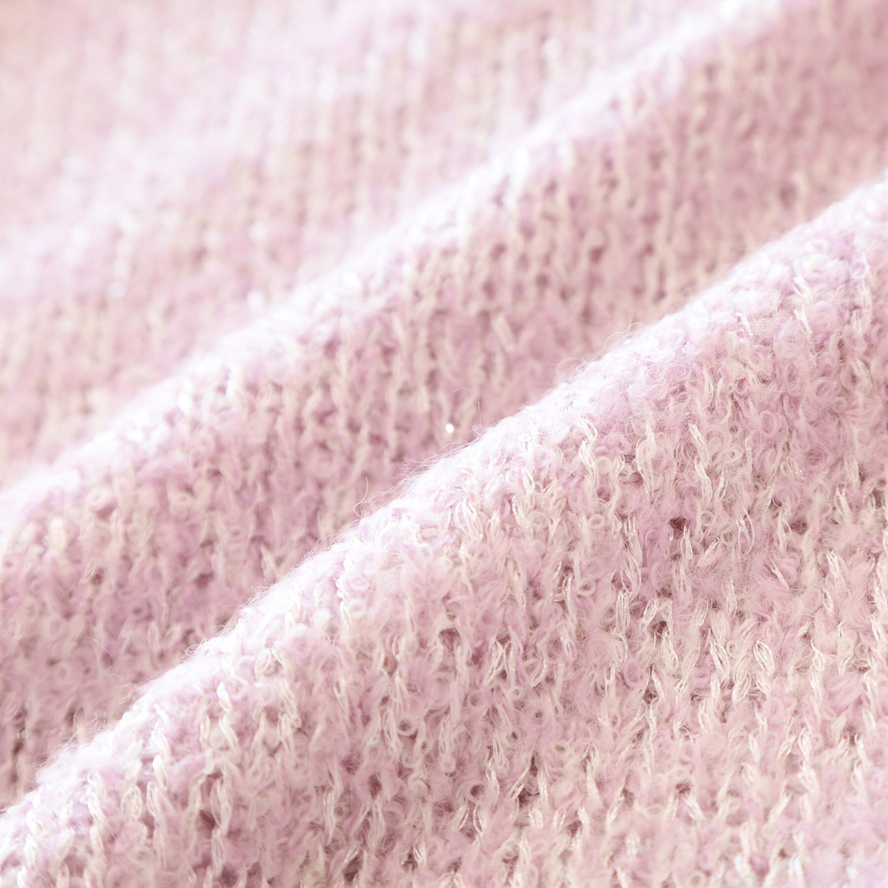 Reflect「【一枚で着映え◎／ゆったり着られるワンサイズ】スパンコール&times;ラメニット」|ニット・セーター|