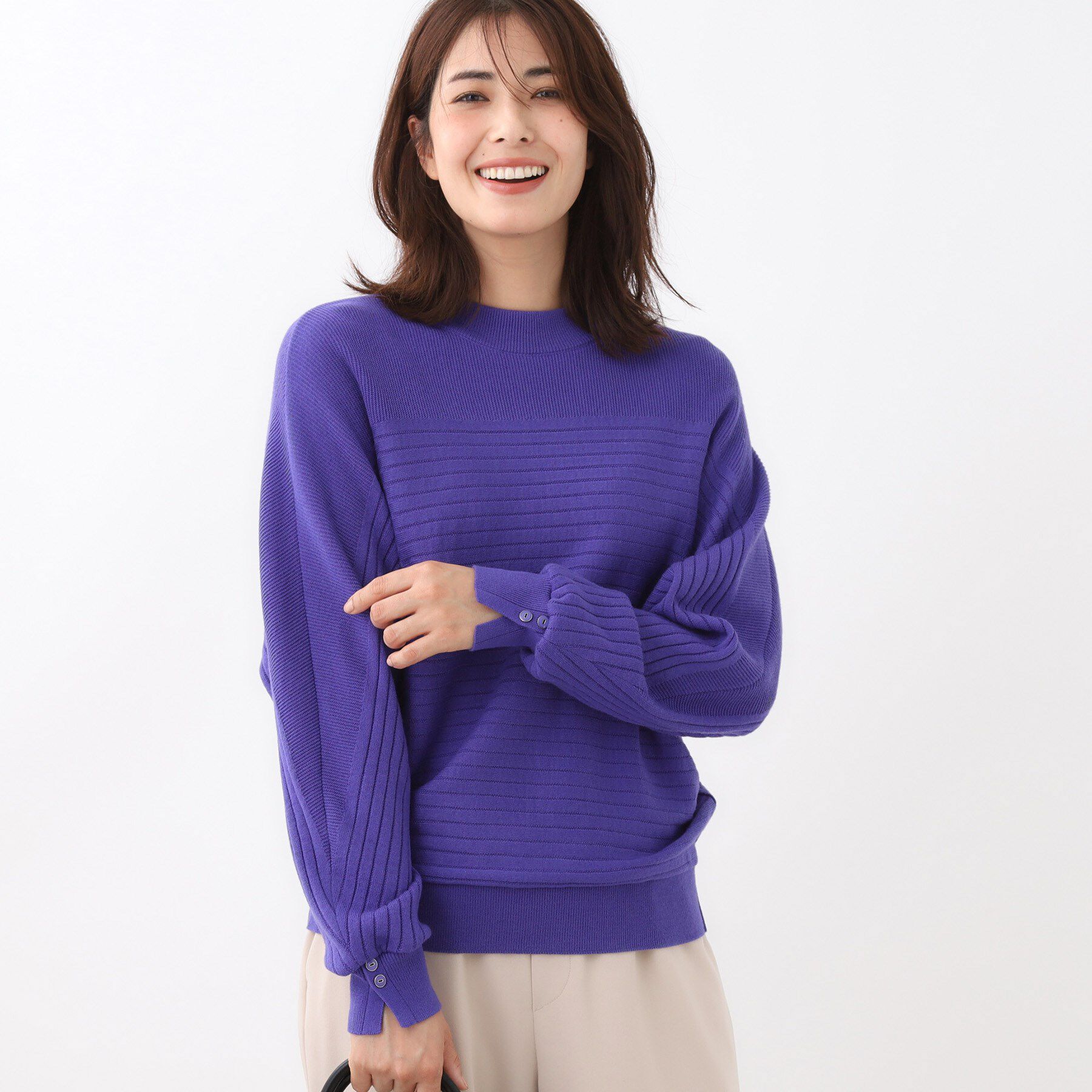 Reflect「【秋映え／ゆったり着られる◎】ドルマンシルエットニット」|ニット・セーター|