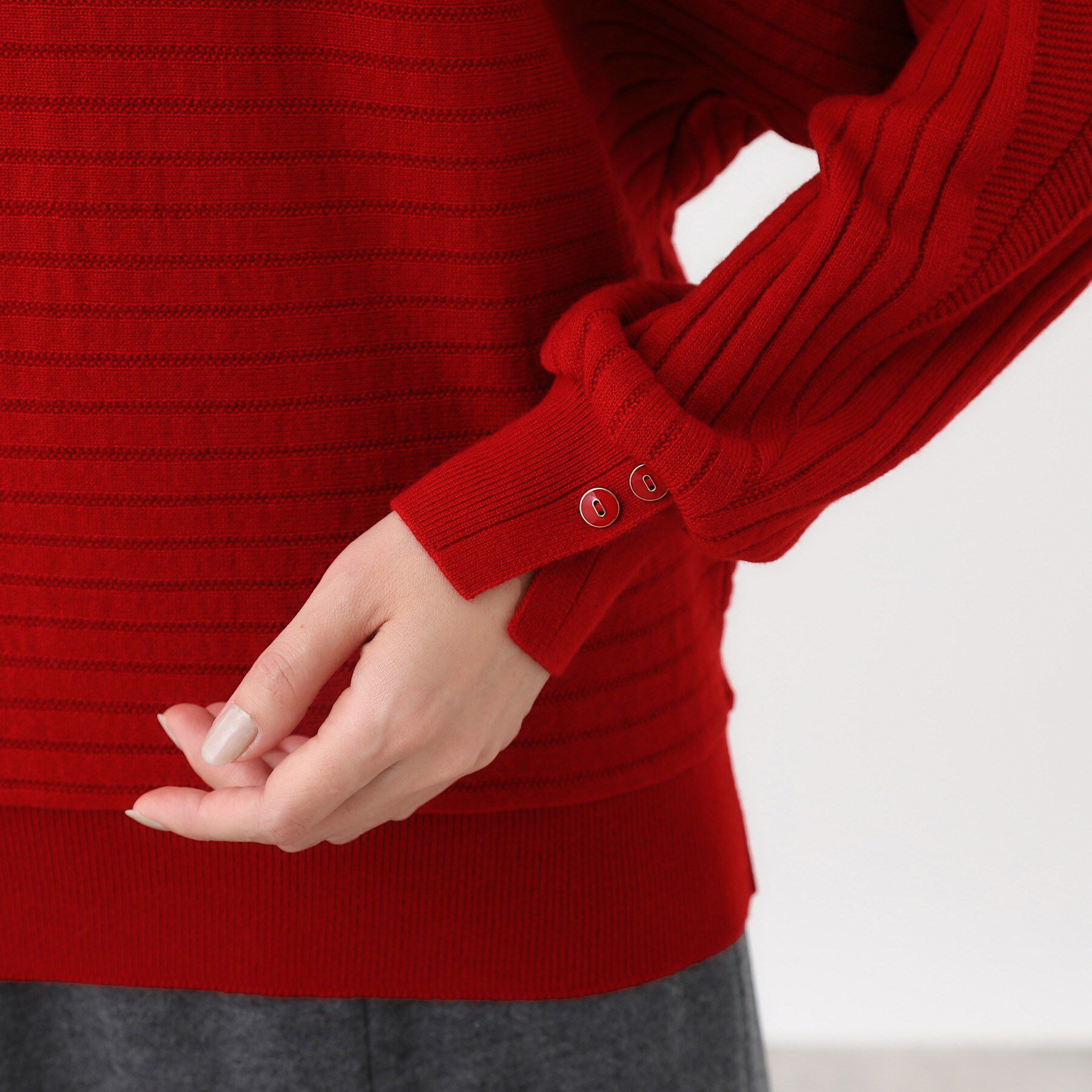 Reflect「【秋映え／ゆったり着られる◎】ドルマンシルエットニット」|ニット・セーター|