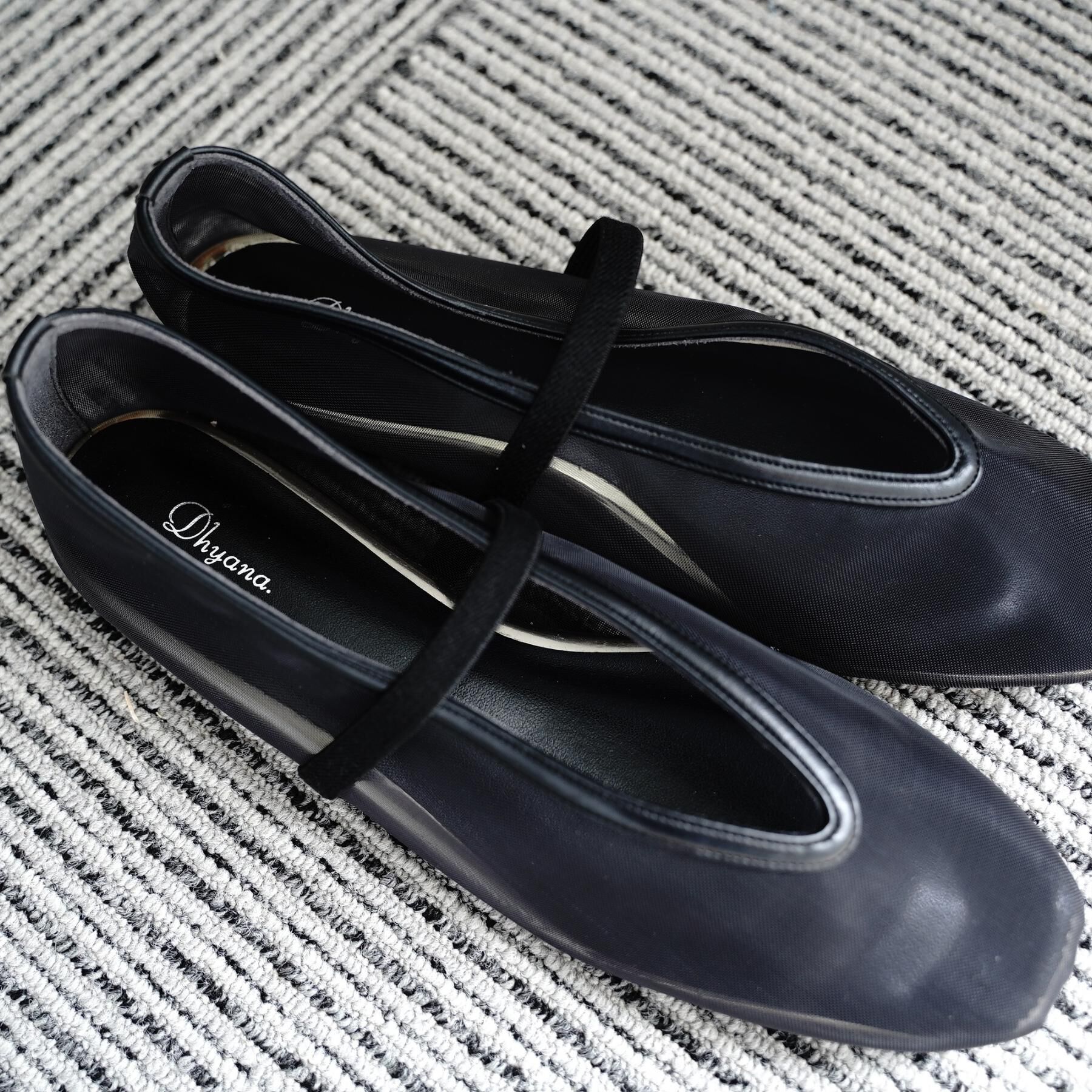 DRESSTERIOR「Dhyana．（ディアナドット）別注メッシュ シアー バレエシューズ」|その他|