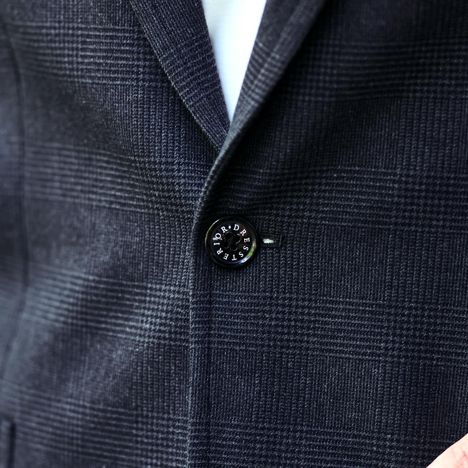 DRESSTERIOR「【セットアップ可/Momomax11月号掲載】ストレッチソフトタッチ チェックジャケット」|テーラードジャケット|