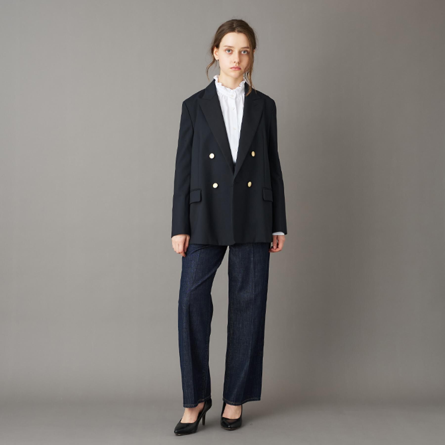 DRESSTERIOR「ストレッチサスティナブルブレザー」|テーラードジャケット|