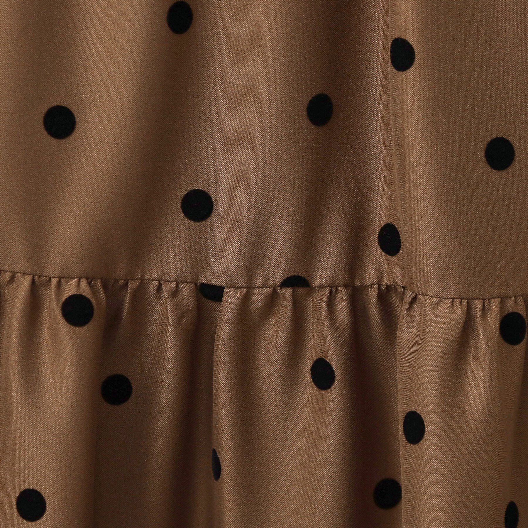 DRESSTERIOR「【CLASSY.12月号掲載】フロッキードットスカート」|スカート|