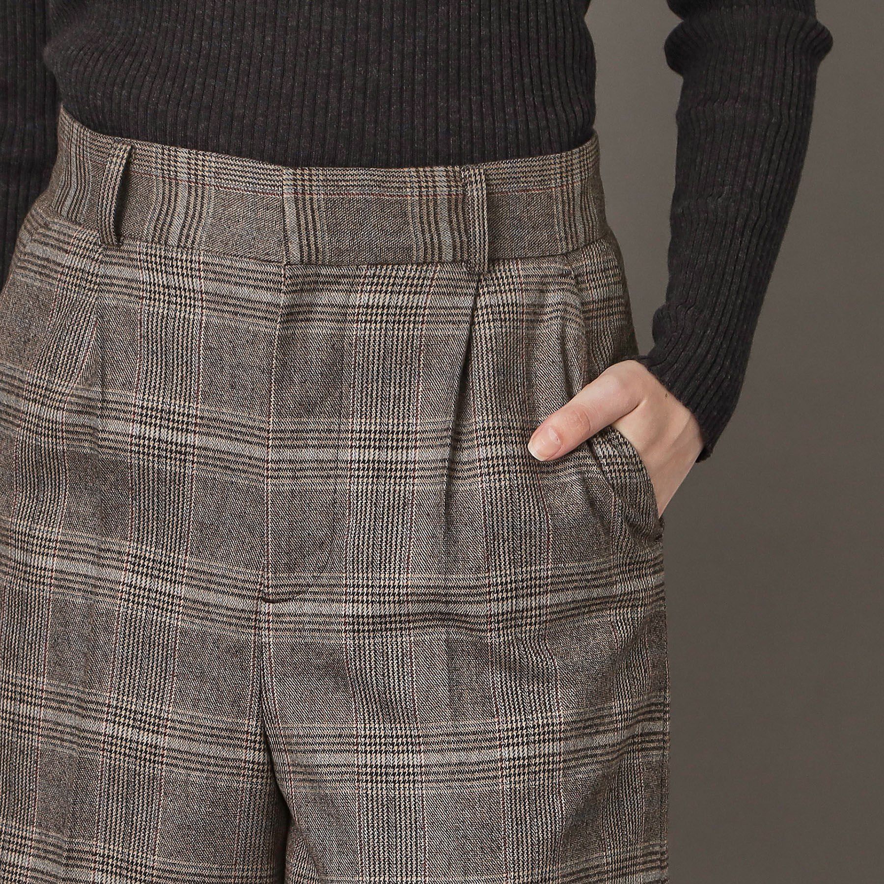 DRESSTERIOR「【otonaMUSE 11月号掲載】グレンチェックショートパンツ」|その他|