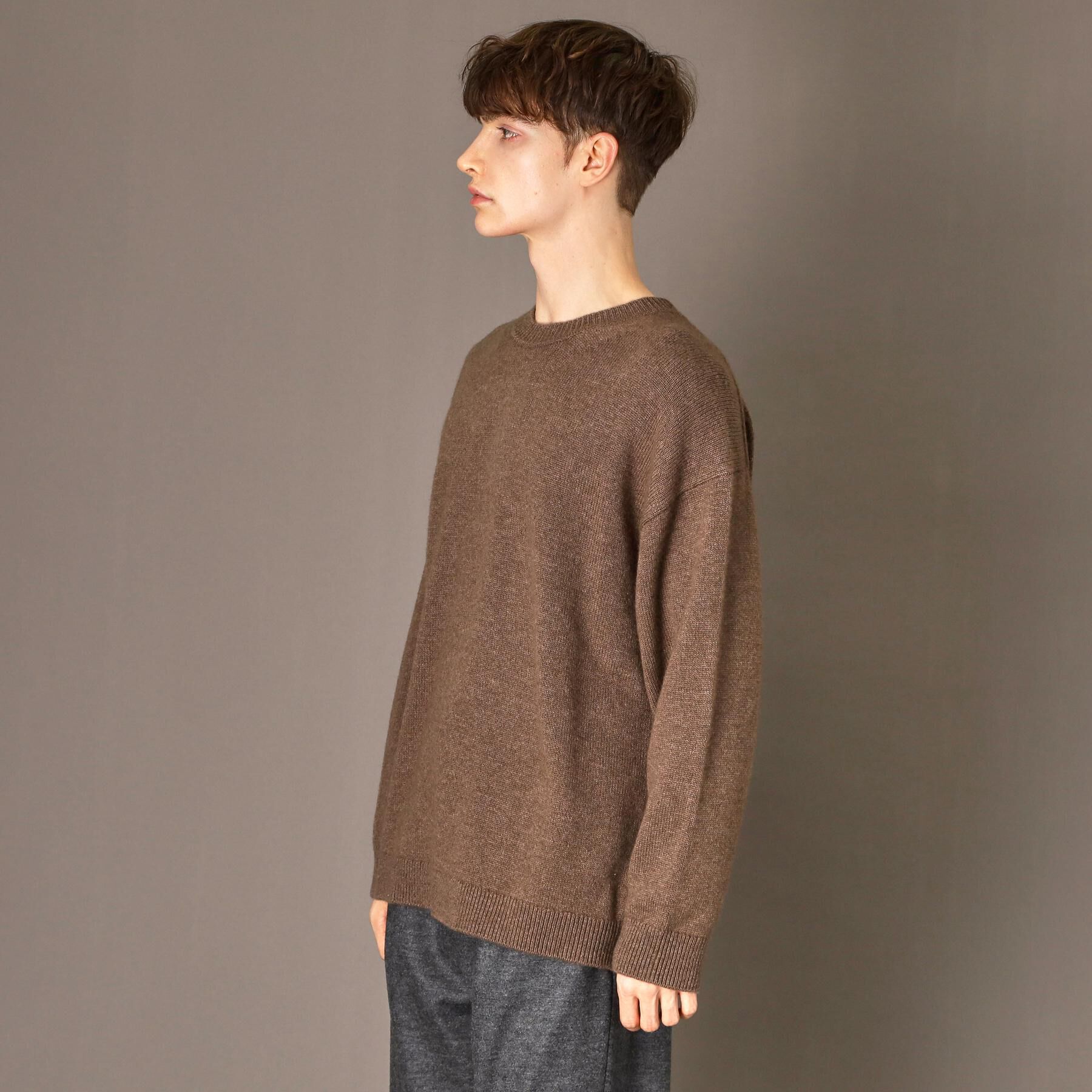 DRESSTERIOR「【干場義雅&times;DRESSTERIOR】ウールカシミヤニット」|ニット・セーター|