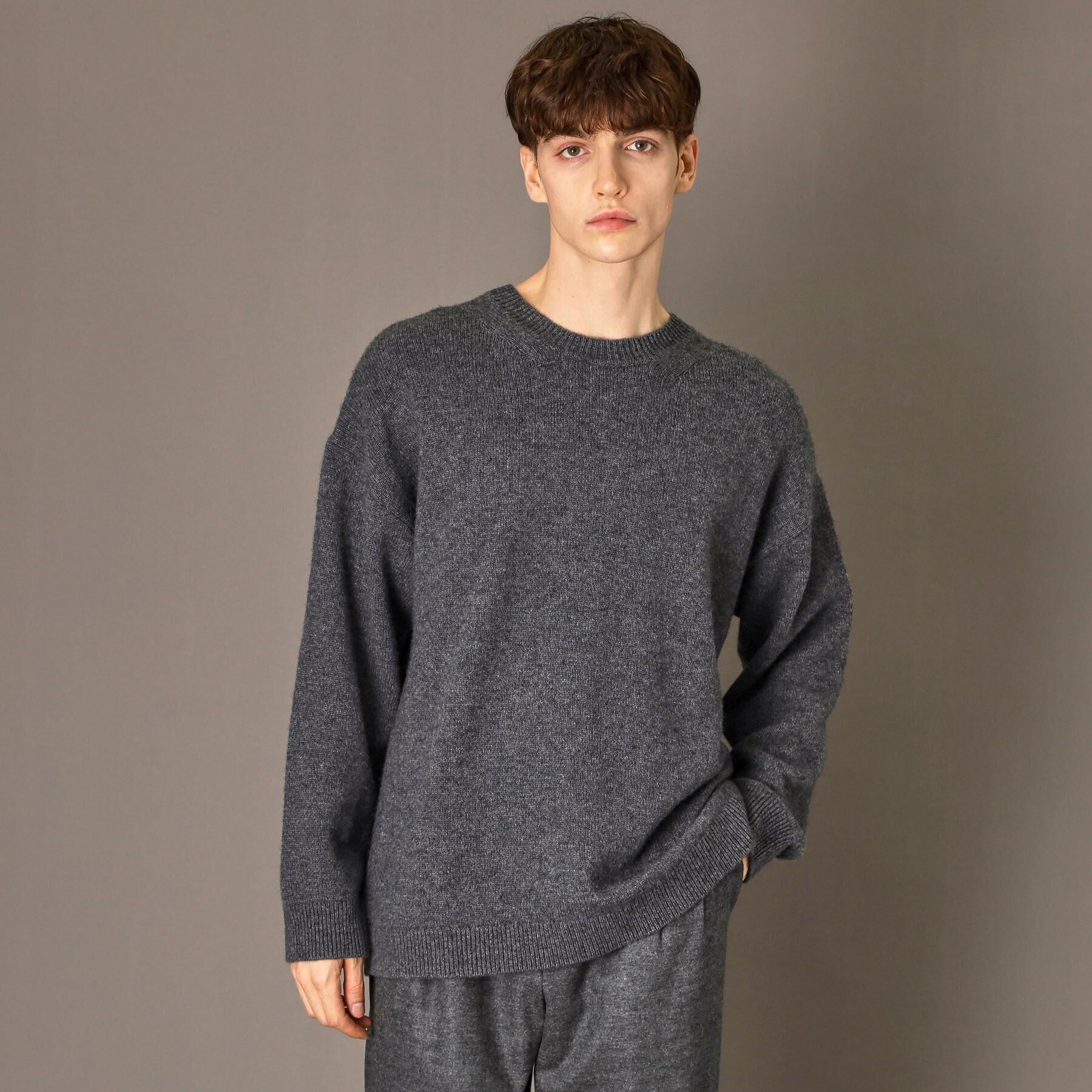 DRESSTERIOR「【干場義雅&times;DRESSTERIOR】ウールカシミヤニット」|ニット・セーター|