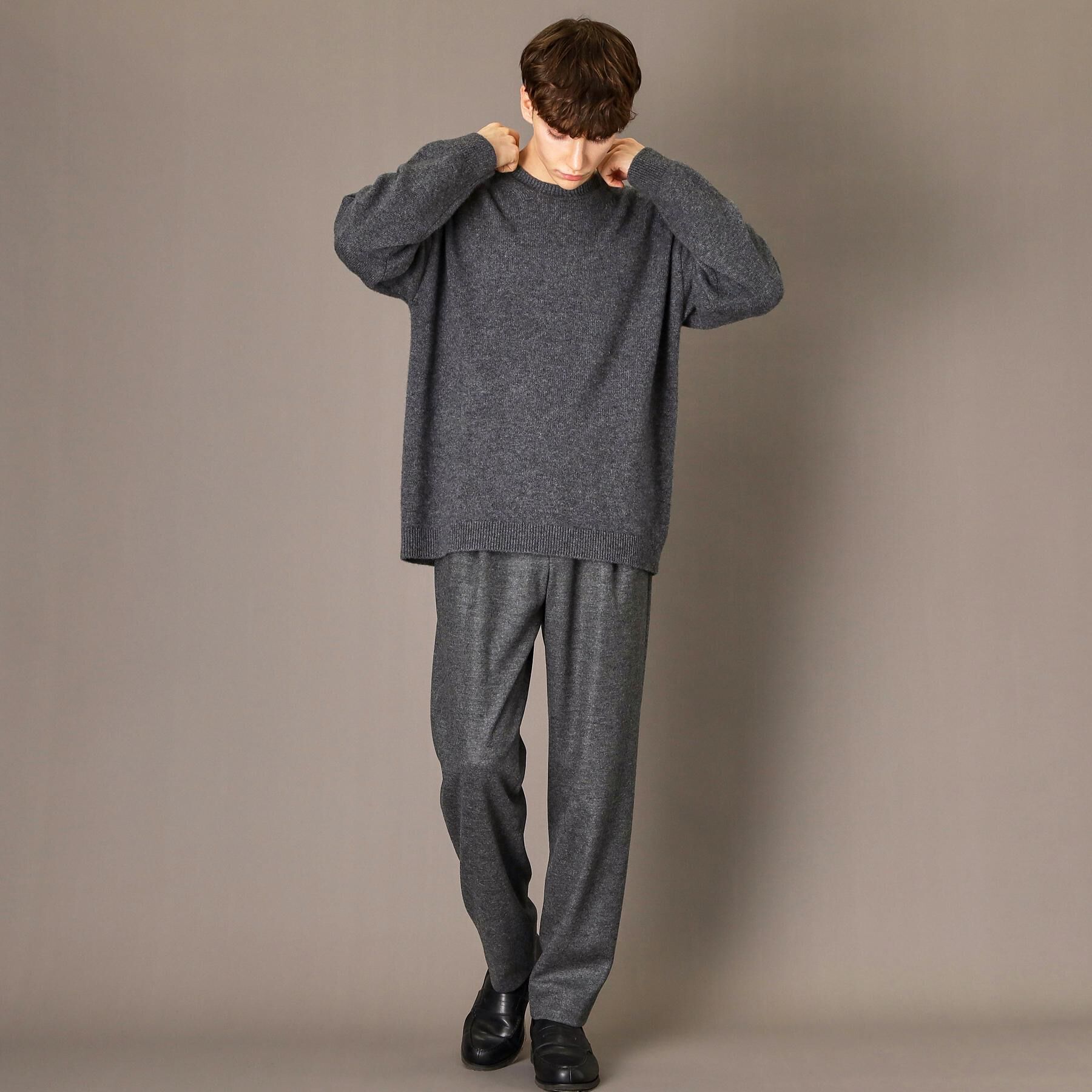 DRESSTERIOR「【干場義雅&times;DRESSTERIOR】ウールカシミヤニット」|ニット・セーター|