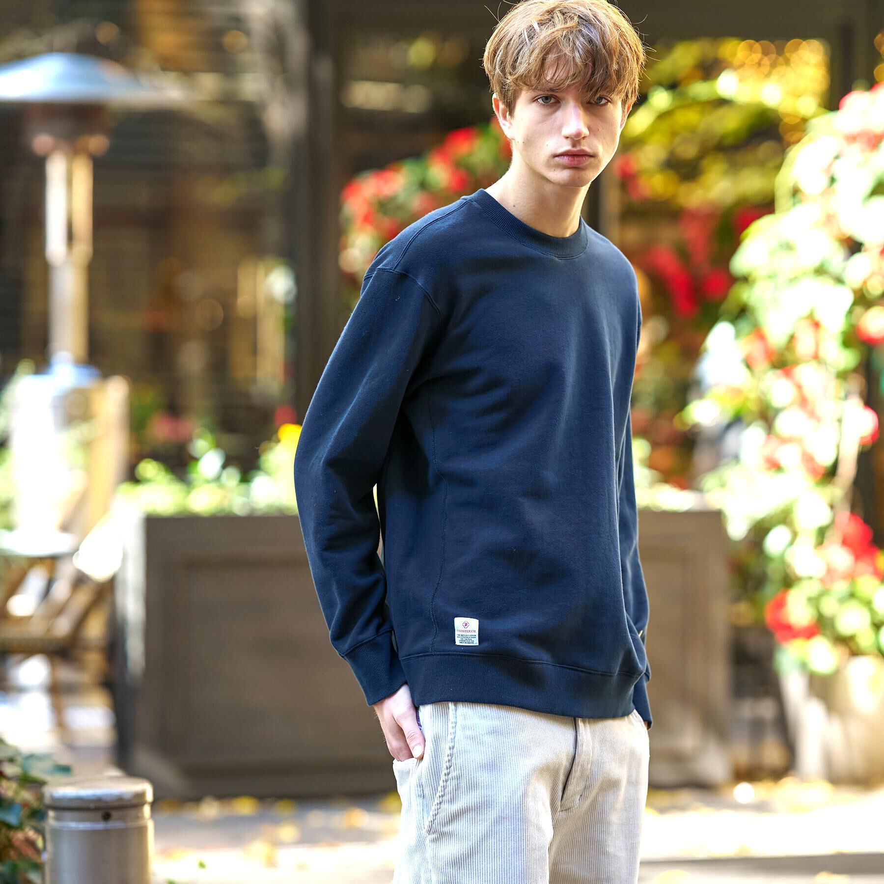 DRESSTERIOR「裏起毛 プルオーバースウェット」|パーカー|