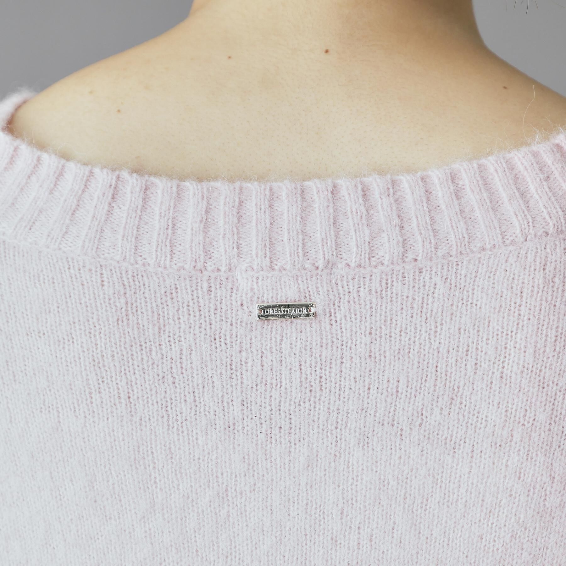 DRESSTERIOR「【CLASSY.12月号掲載】アルパカブレンドVネックニット」|ニット・セーター|