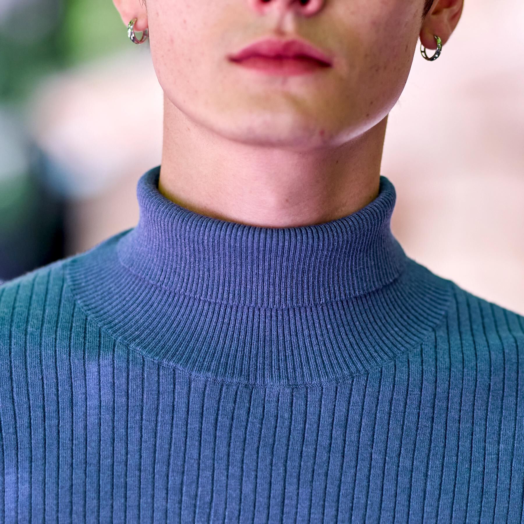 DRESSTERIOR「ワイドリブ タートルネックニット」|ニット・セーター|