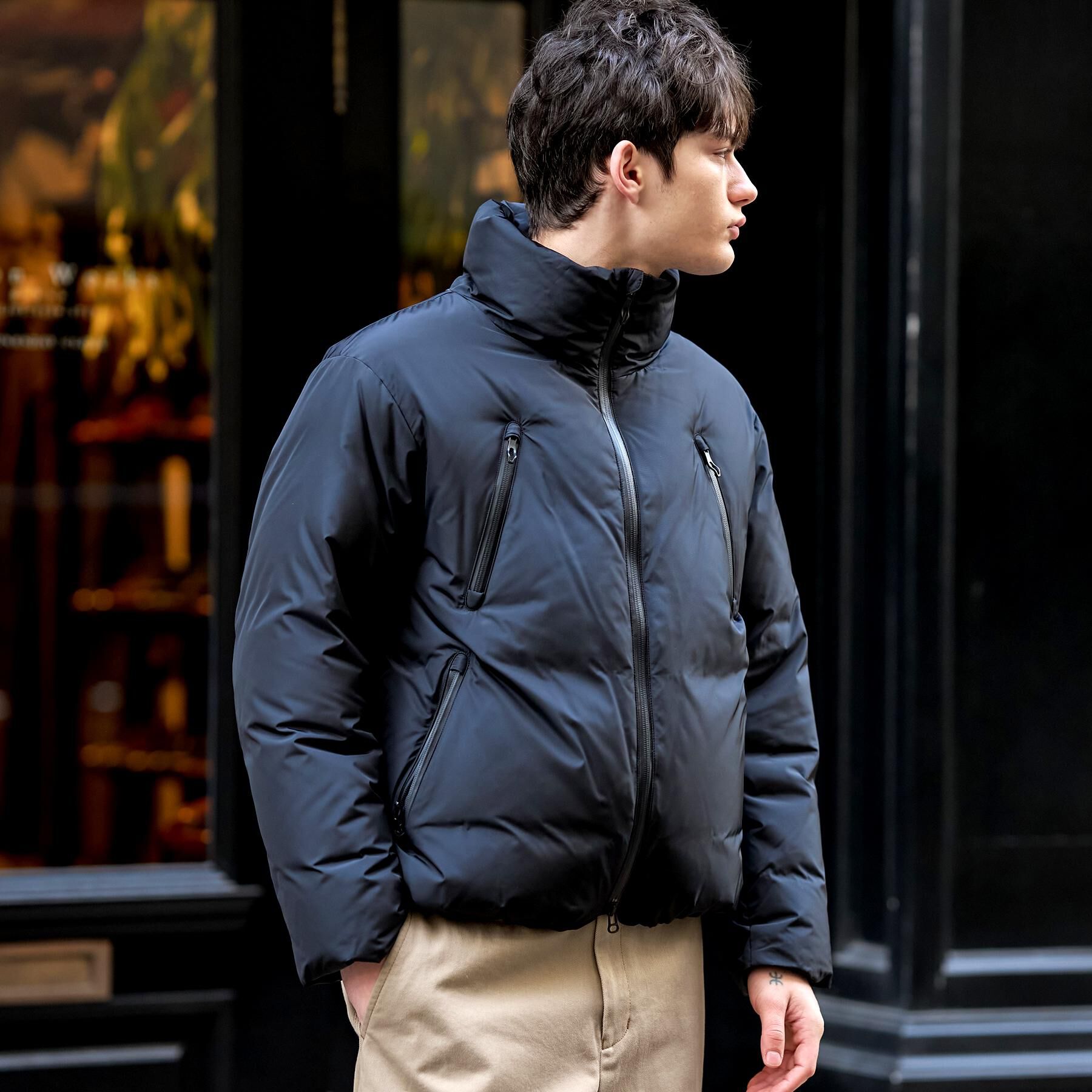 DRESSTERIOR「【700フィルパワー/高品質ダウン】ファンクショナル ハイネックダウン」|ダウン|