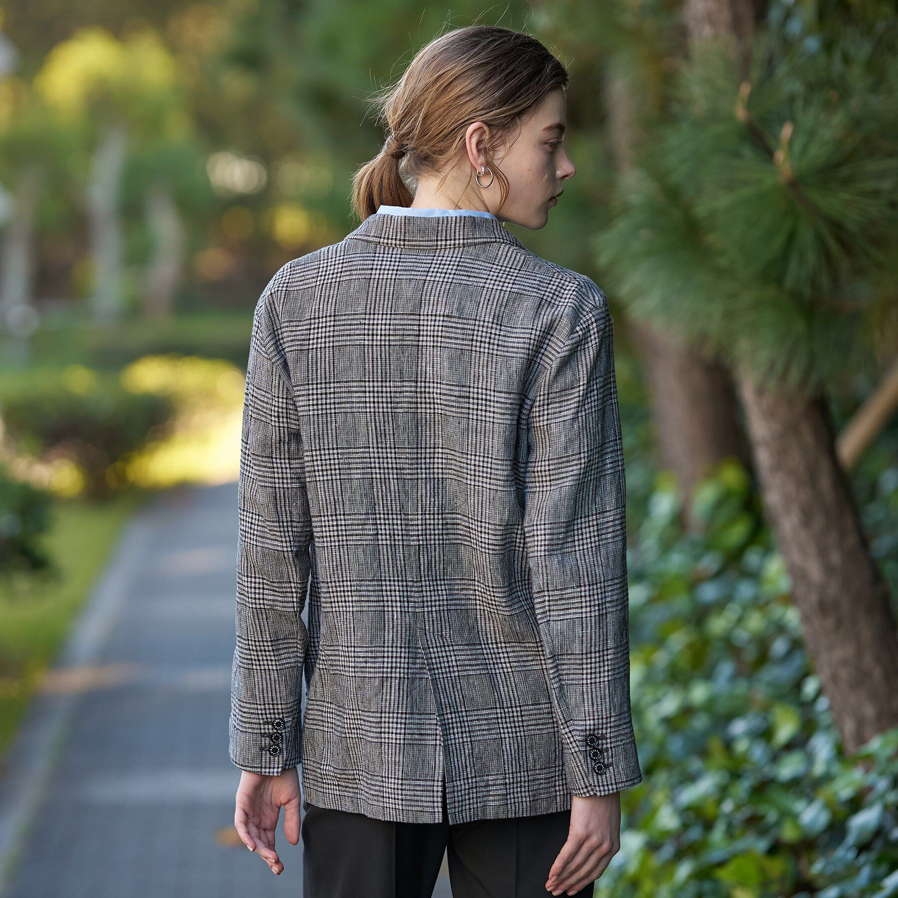 DRESSTERIOR「ウォッシャブルリネンライトジャケット」|テーラードジャケット|