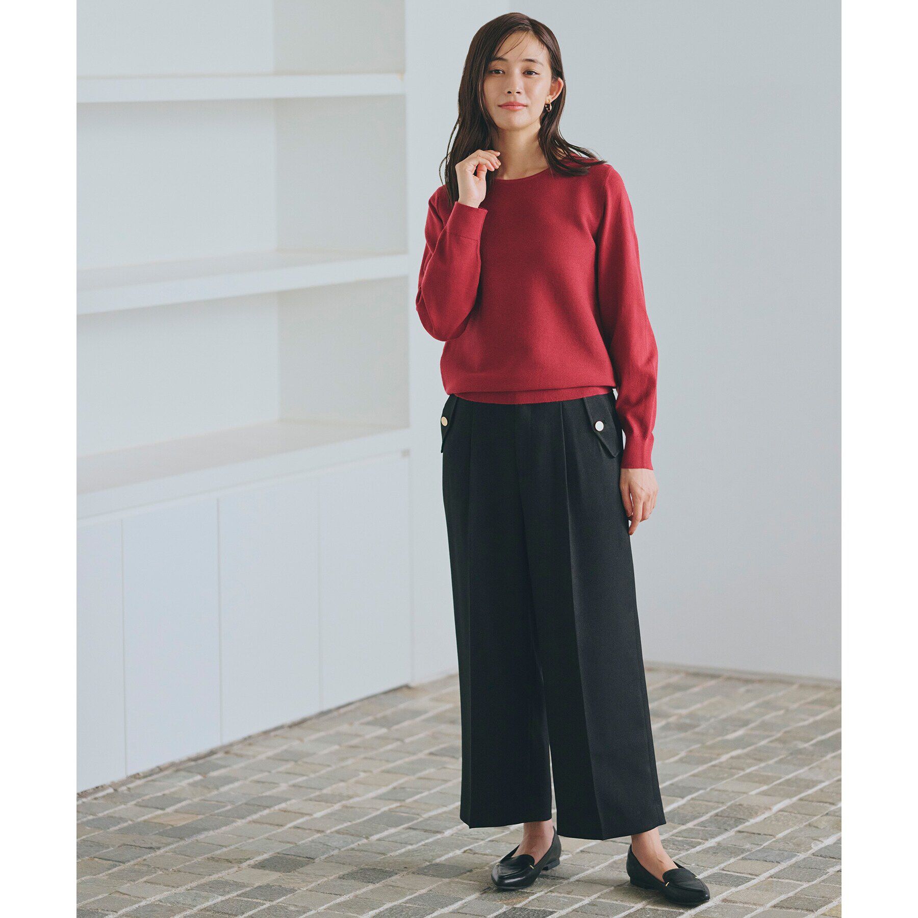 grove「フラップポケットワイドパンツ」|その他|