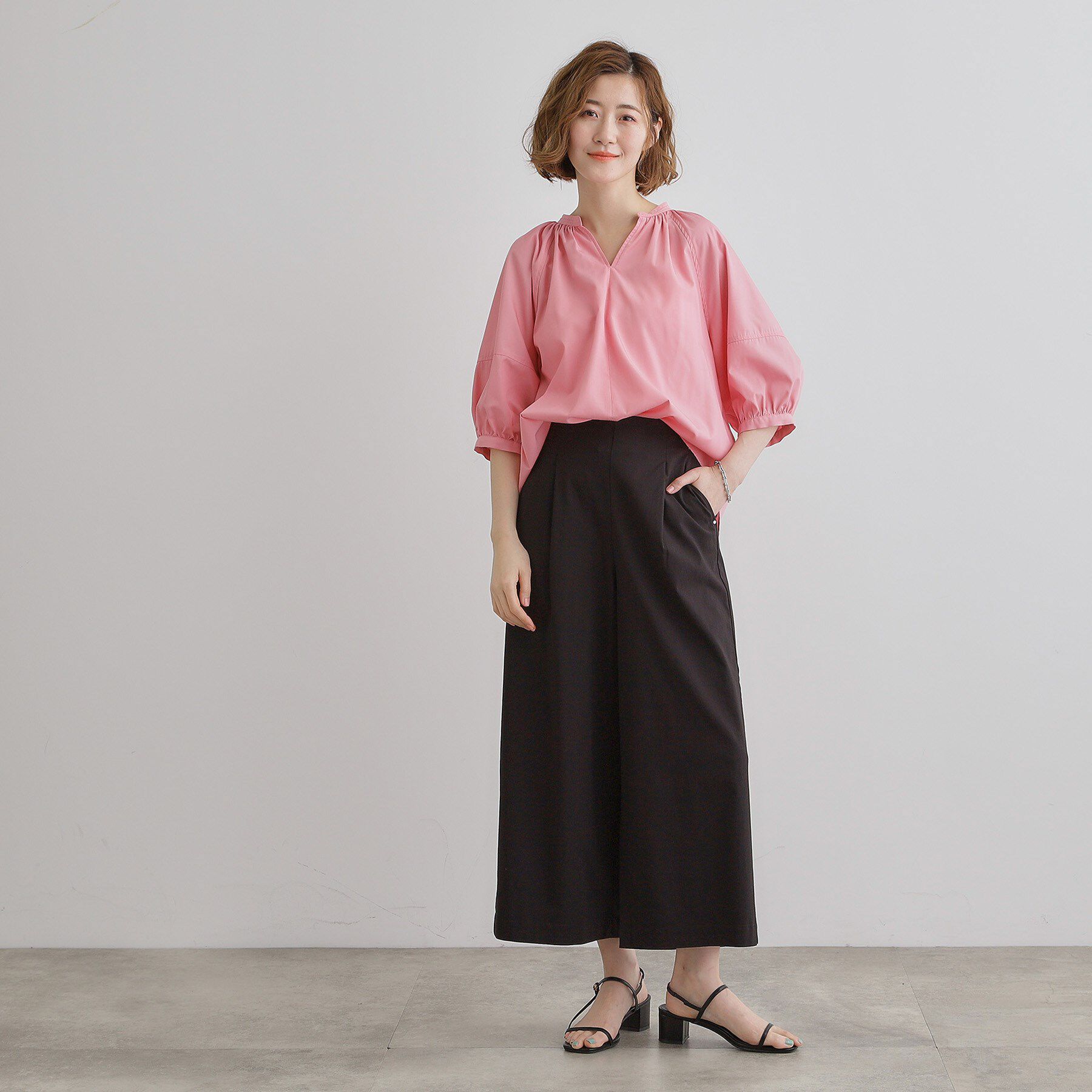 grove「【冷感】サマーハイパーストレッチワイドパンツ」|その他|