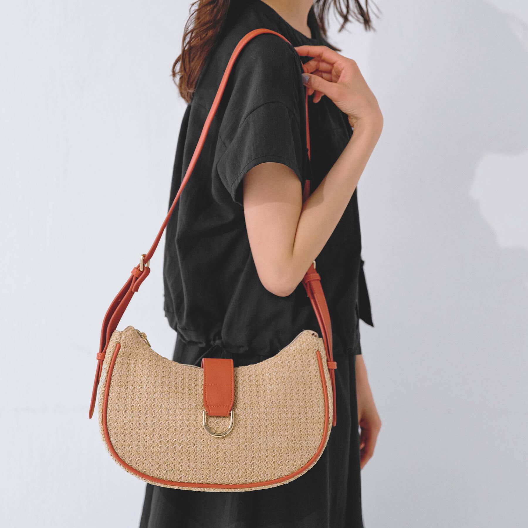 grove「ベルトパーツPPムーンショルダー」|ショルダー・メッセンジャー|オレンジ(069)