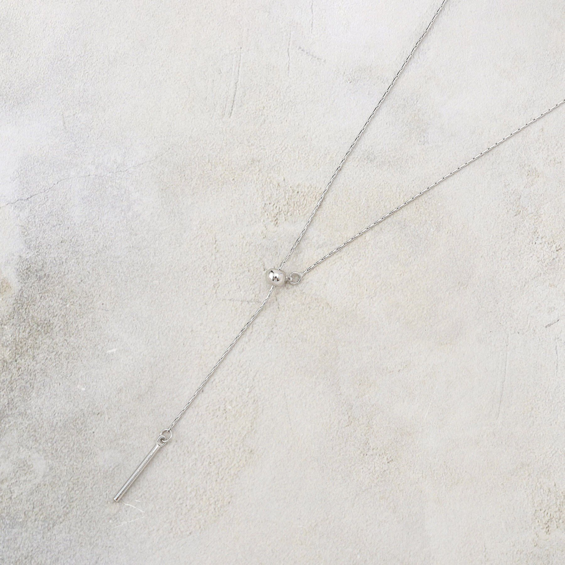 grove「スクエアビジューリングネックレス」|ネックレス|