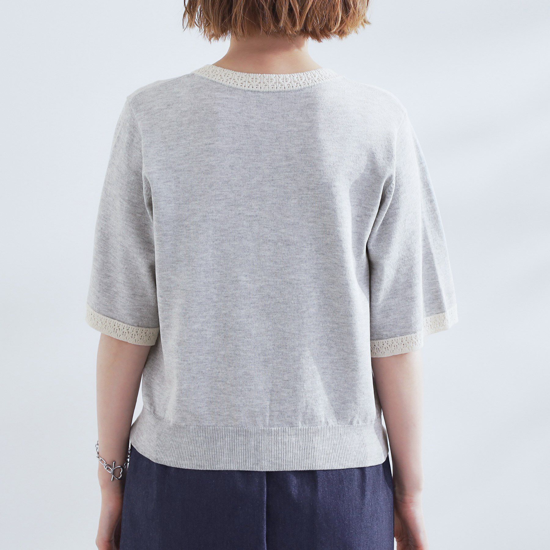 grove「さらりと心地よい　大人のサマーニットカーディガン」|カーディガン|