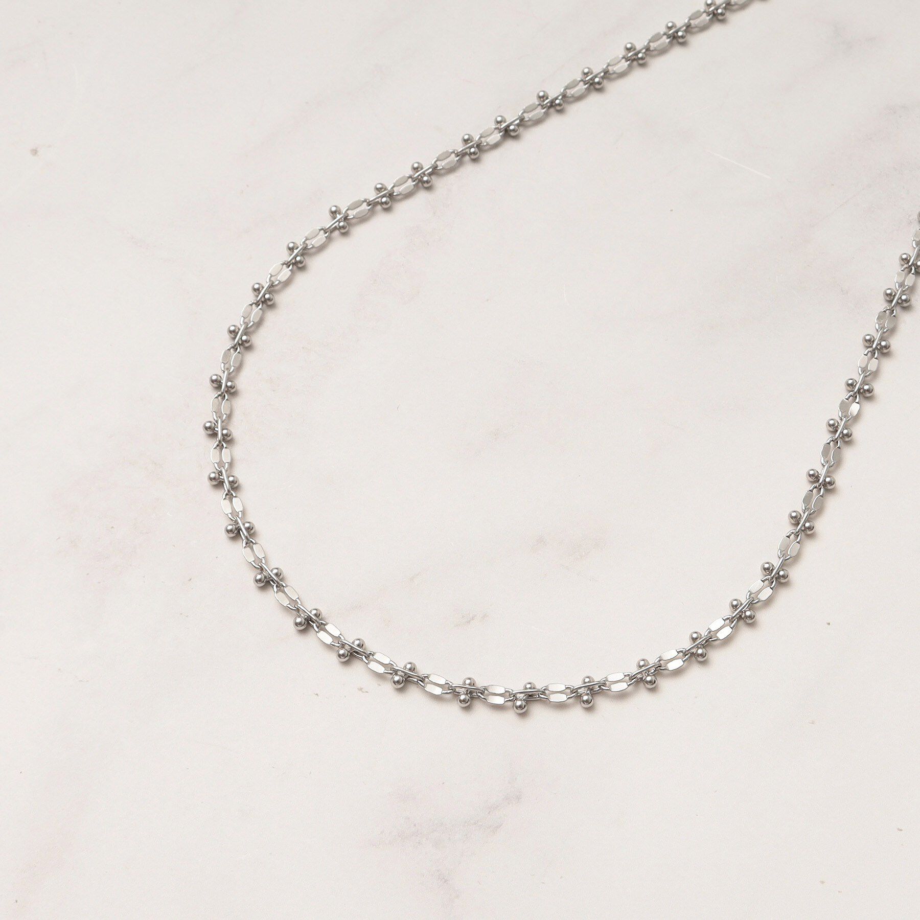 grove「デザインチェーンショートネックレス」|ネックレス|