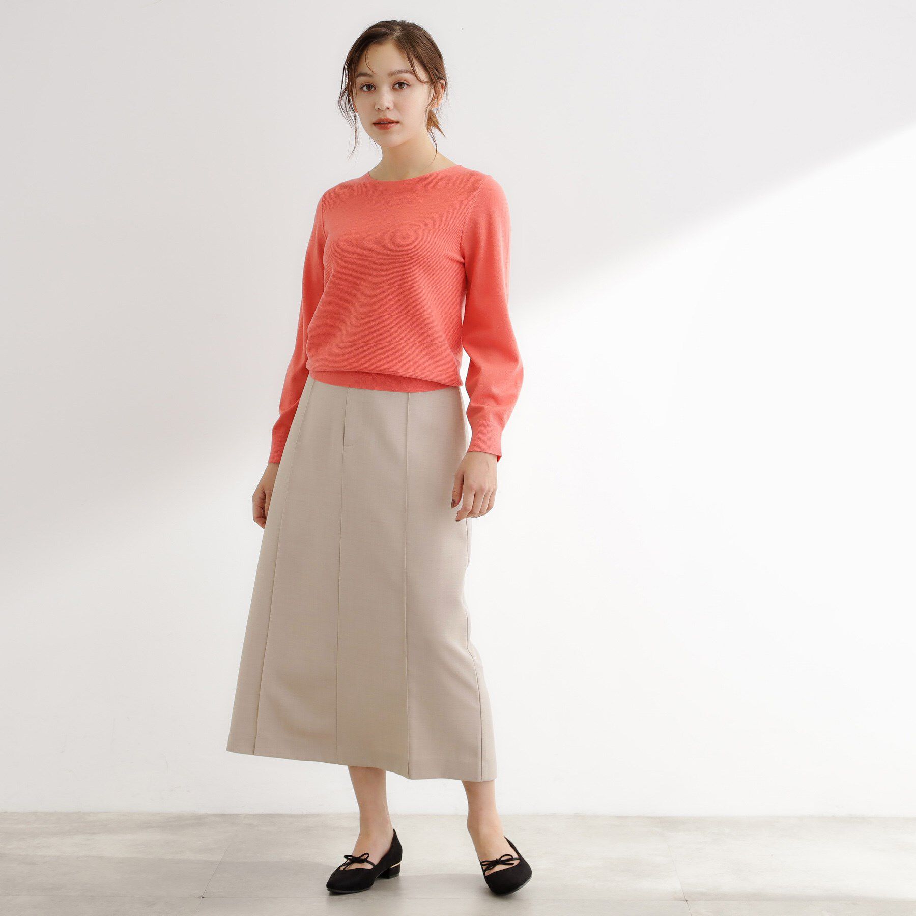 grove「【カセット服】洗えるストレートシルエットスカート」|スカート|