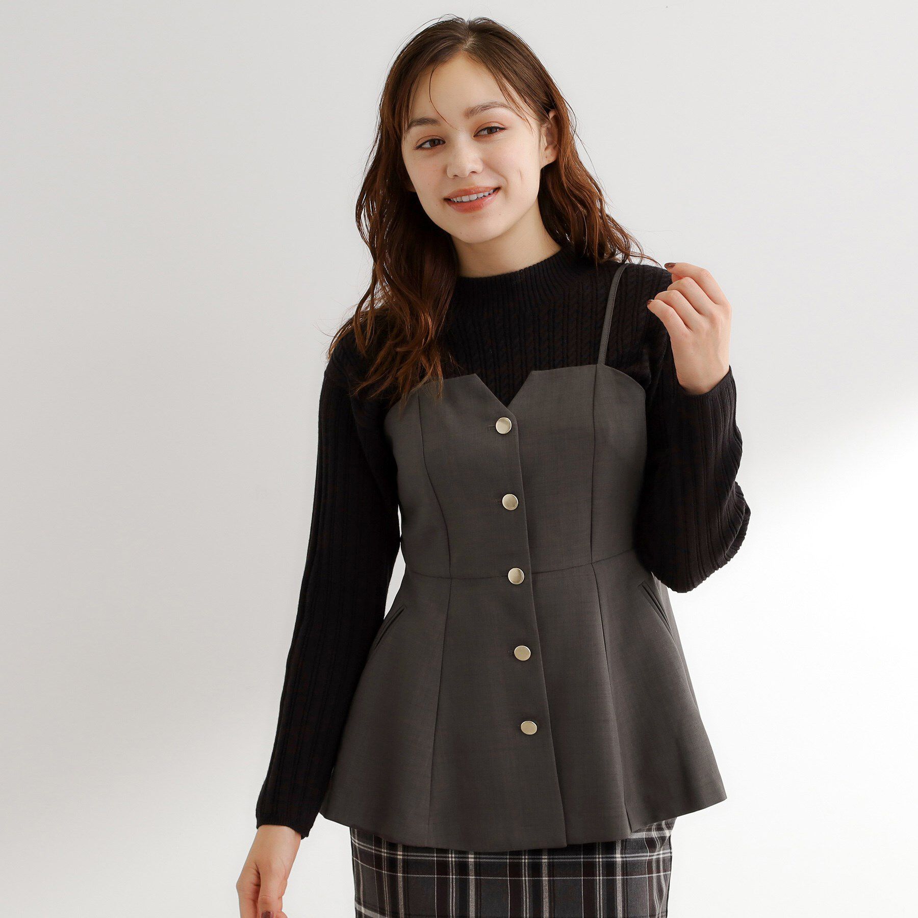 grove「【カセット服】主役級キャミビスチェ」|シャツ・ブラウス|