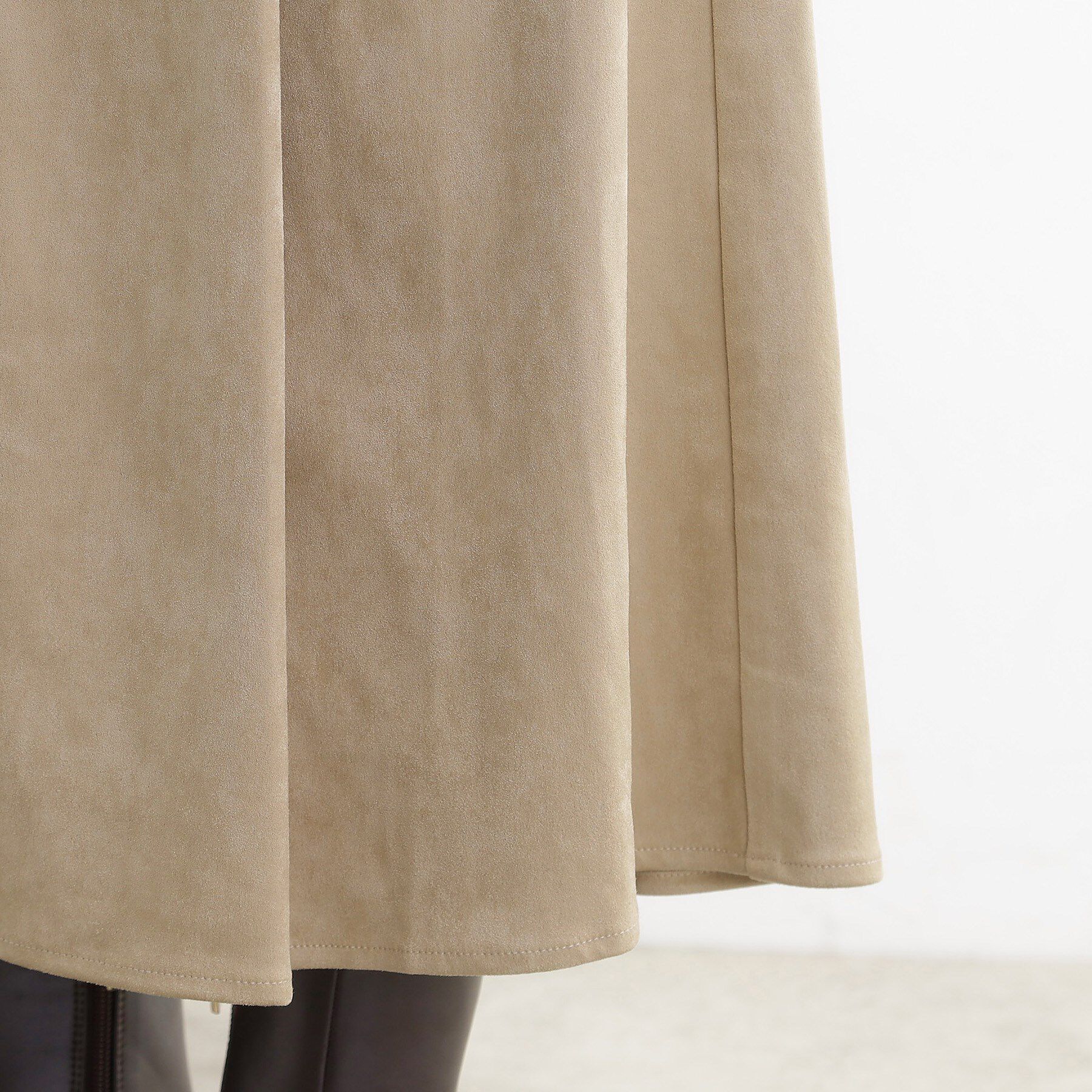 grove「しっとりスエードで描くやわらかなマーメイドスカート」|スカート|