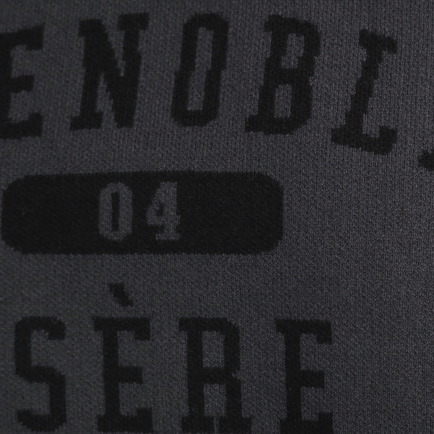 grove「カレッジロゴキーネックニット」|ニット・セーター|