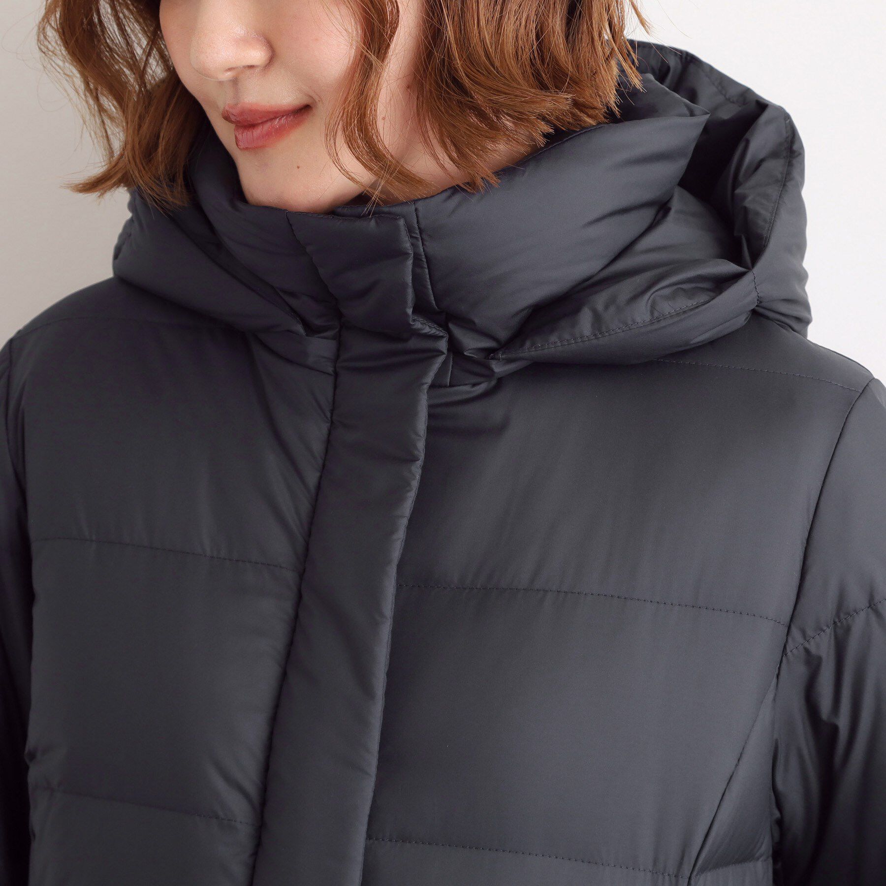 grove「【名品アウター/800FP・多機能】つつまれダウンロング」|ダウン|