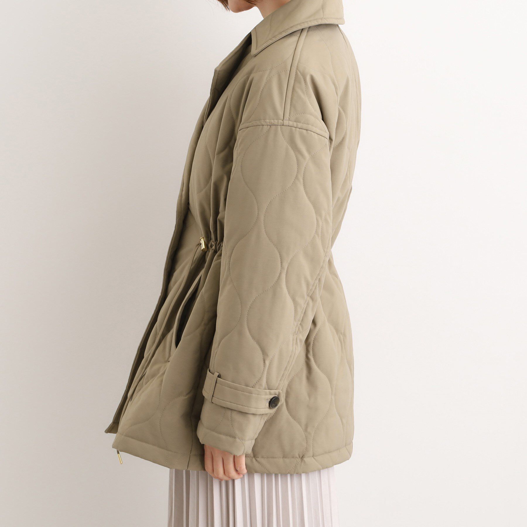 grove「キルティングPコートジャケット」|ピーコート|