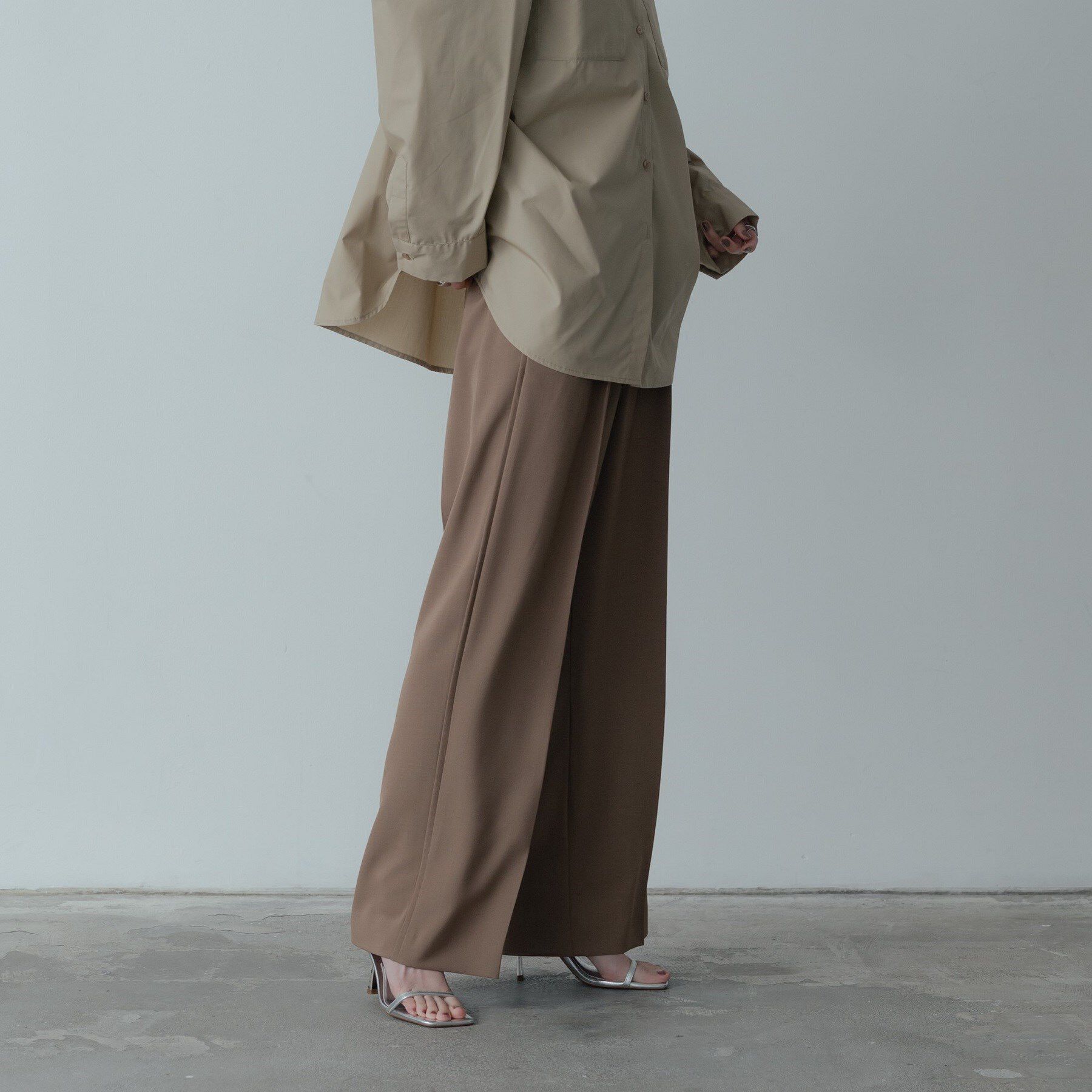 GALLEST「【セットアップ対応】イージーストレートワイドパンツ【カセット服／オケージョン／通勤】」|その他|