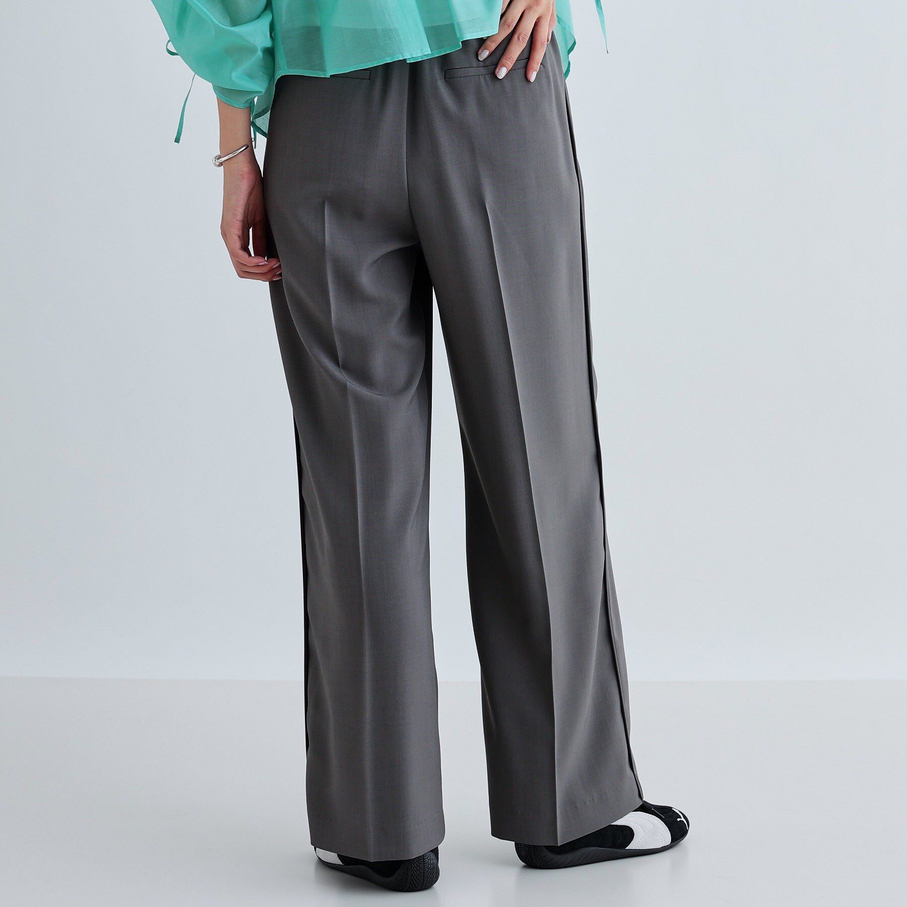 GALLEST「【セットアップ対応】イージーストレートワイドパンツ【カセット服／オケージョン／通勤】」|その他|