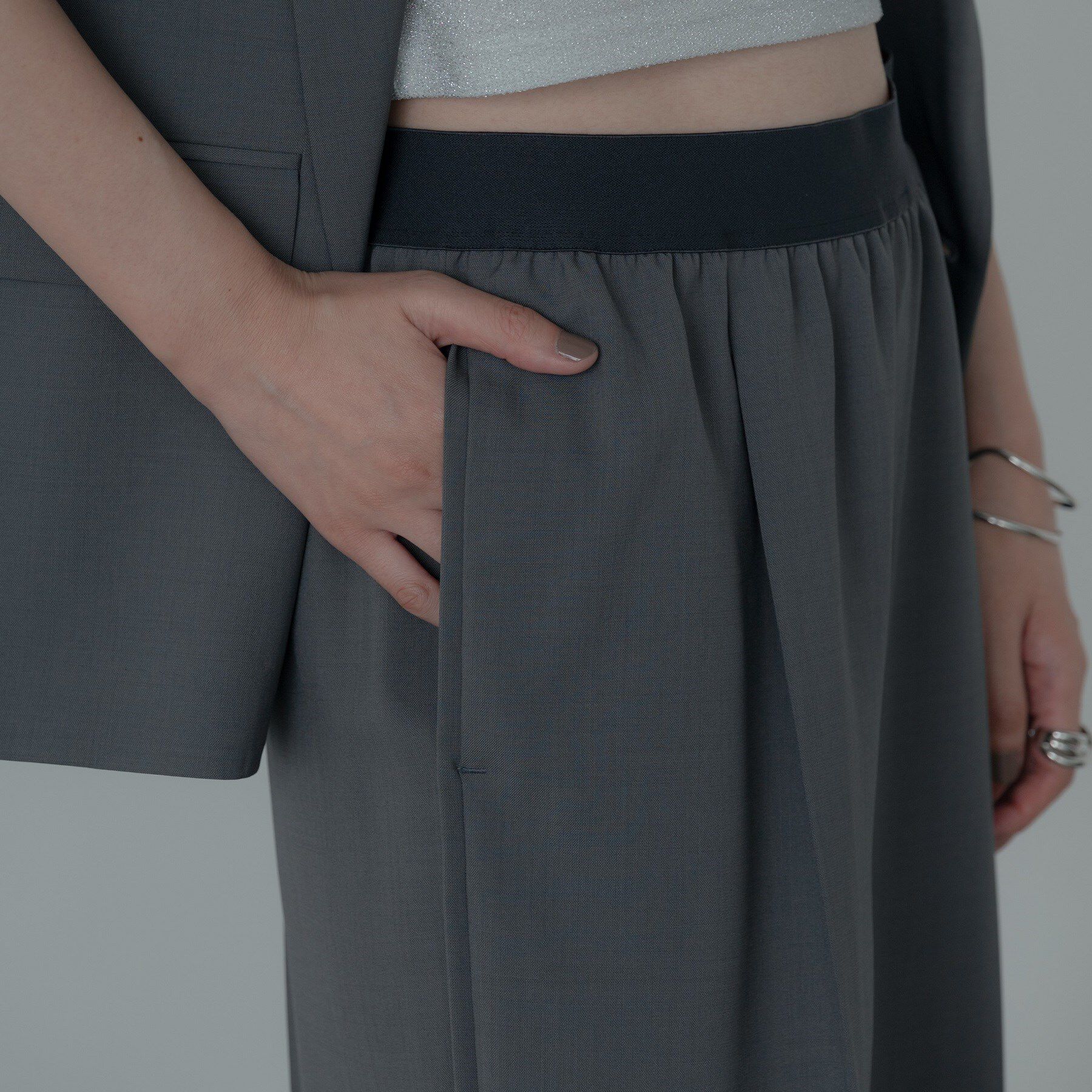 GALLEST「【セットアップ対応】イージーストレートワイドパンツ【カセット服／オケージョン／通勤】」|その他|