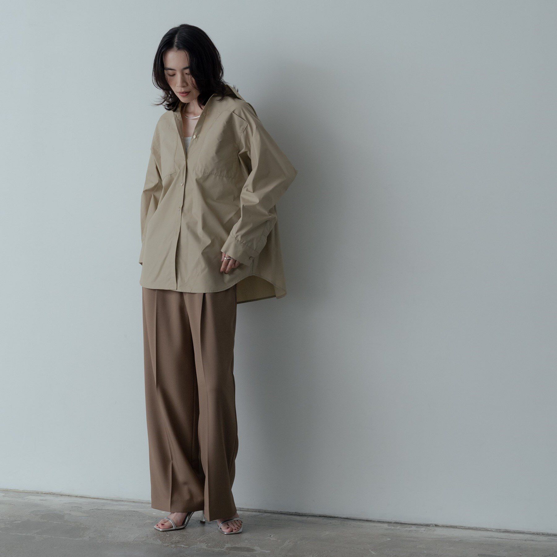 GALLEST「【セットアップ対応】イージーストレートワイドパンツ【カセット服／オケージョン／通勤】」|その他|