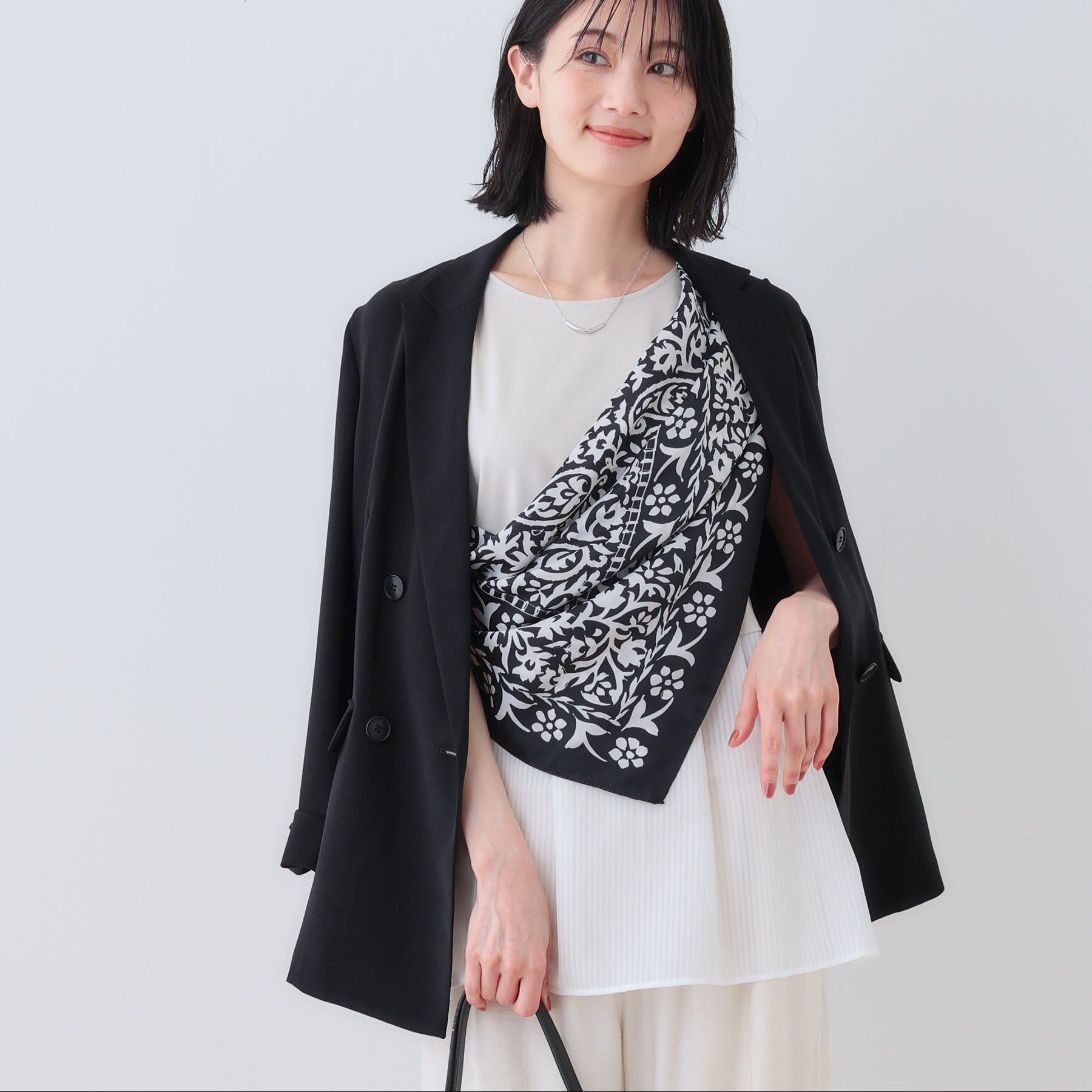 INDIVI「【洗える／レイヤードにも活躍】ペプラムインナートップス」|Tシャツ・カットソー|