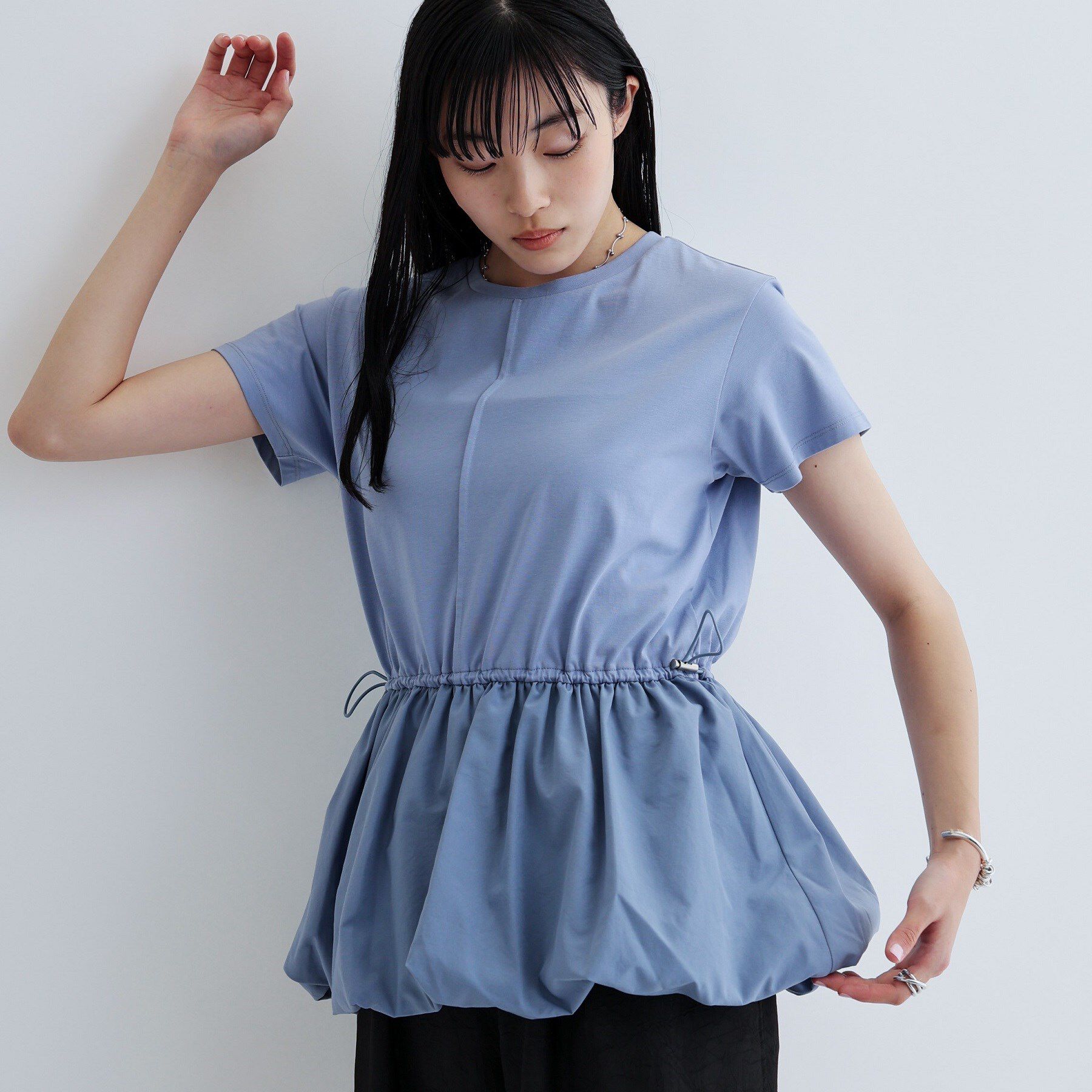 GALLEST「スピンドルペプラムカットソー」|Tシャツ・カットソー|