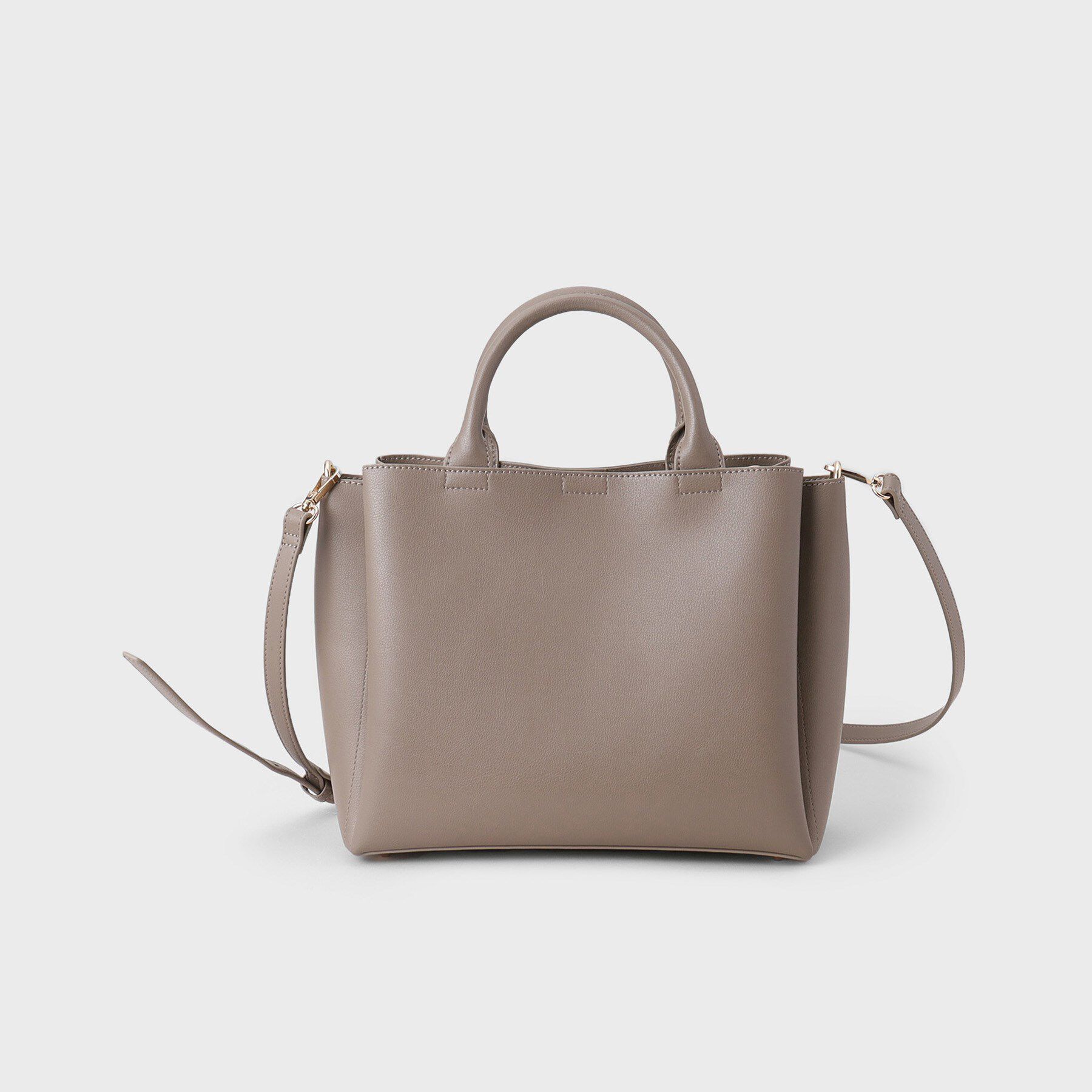 INDIVI「ソフトタックミドルバッグ」|ハンドバッグ|