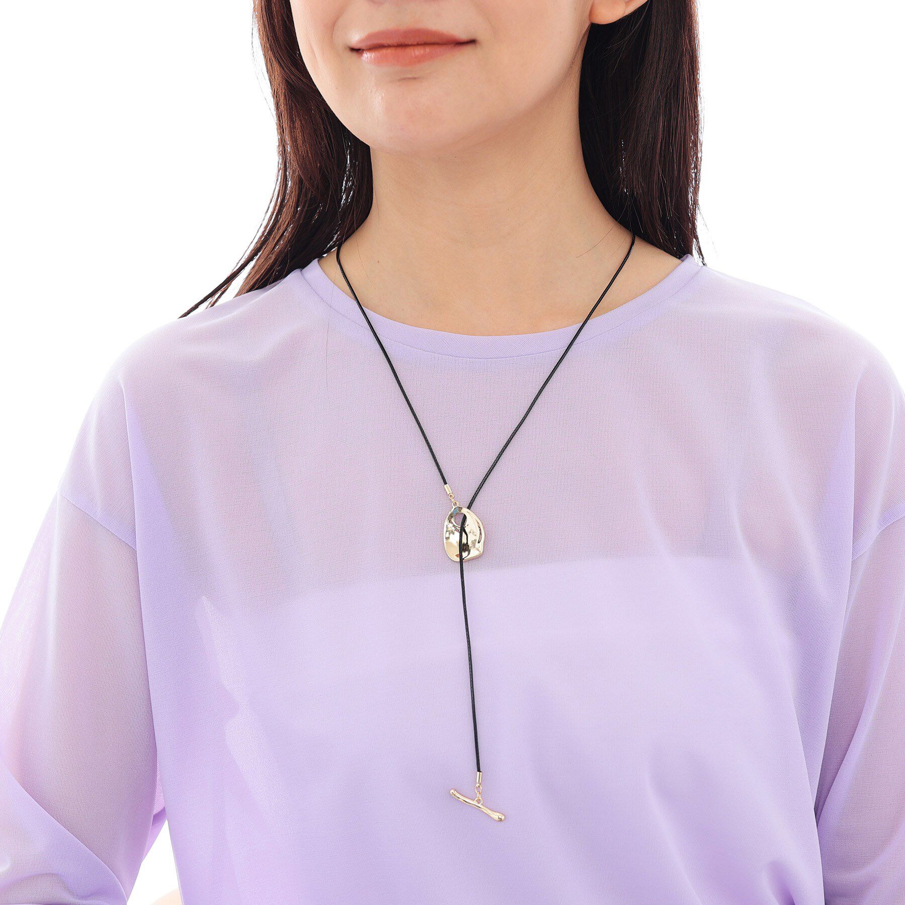 INDIVI「ニュアンスコードネックレス」|ネックレス|