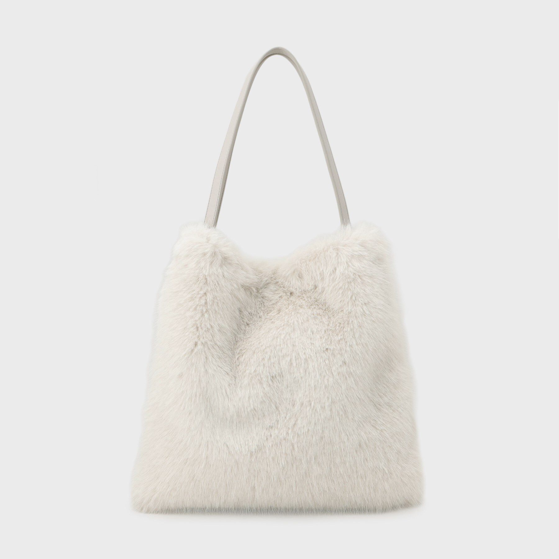 INDIVI「【2WAY】フェイクファートート」|トートバッグ|