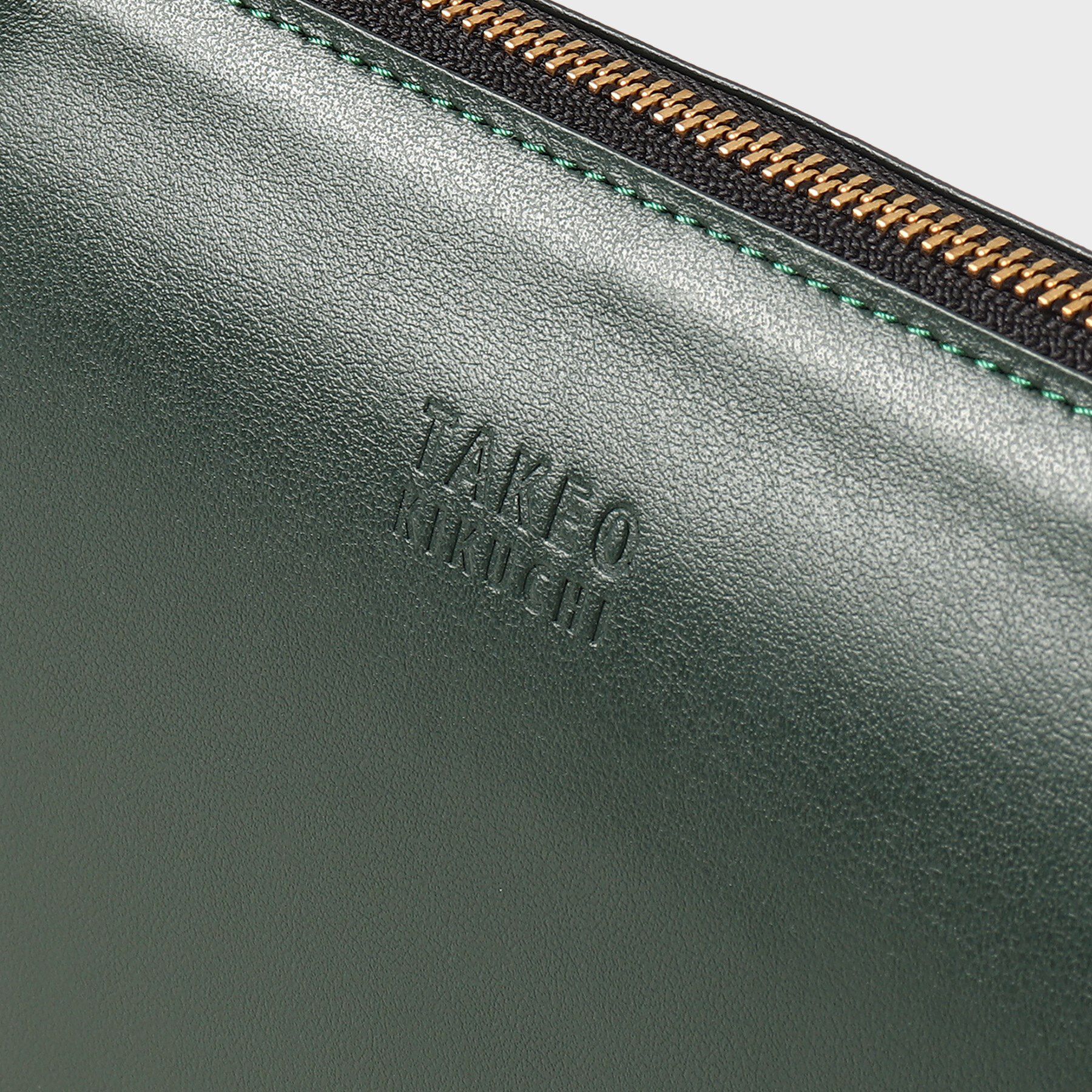 TAKEO KIKUCHI「レザーガジェットポーチ」|ポーチ|