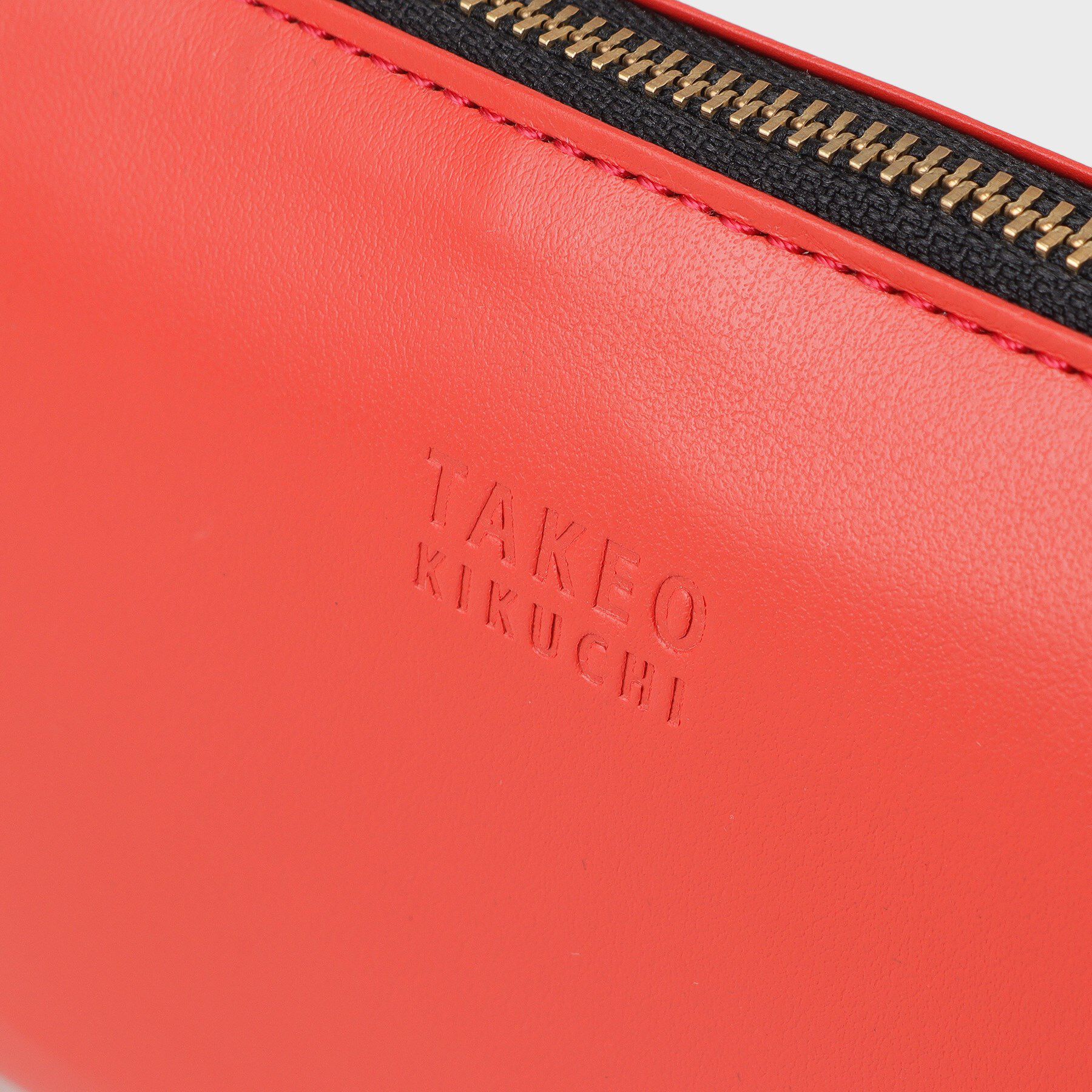 TAKEO KIKUCHI「レザーガジェットポーチ」|ポーチ|