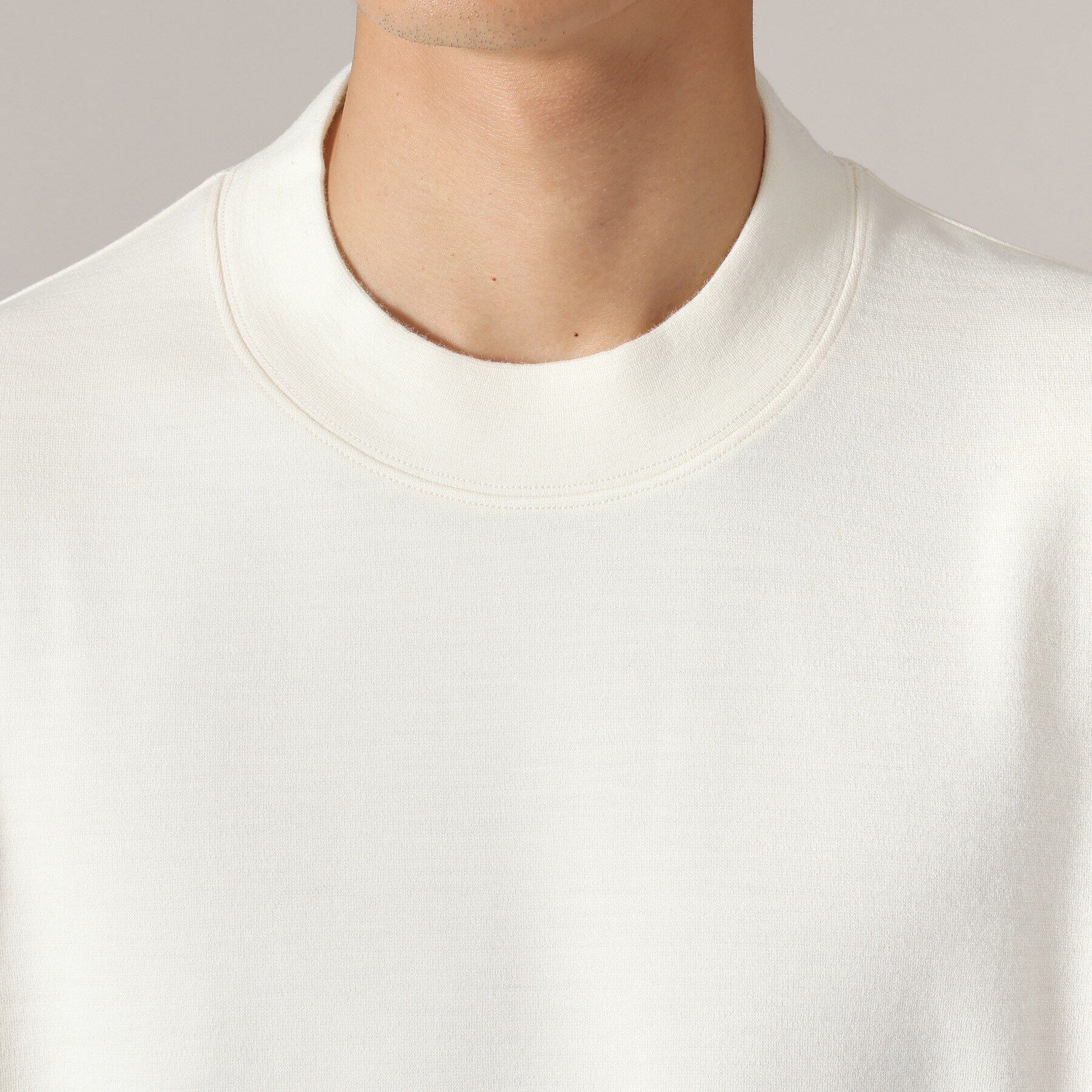 TAKEO KIKUCHI「【Sサイズ～】ウールブレンド ポンチ カットソー」|Tシャツ・カットソー|