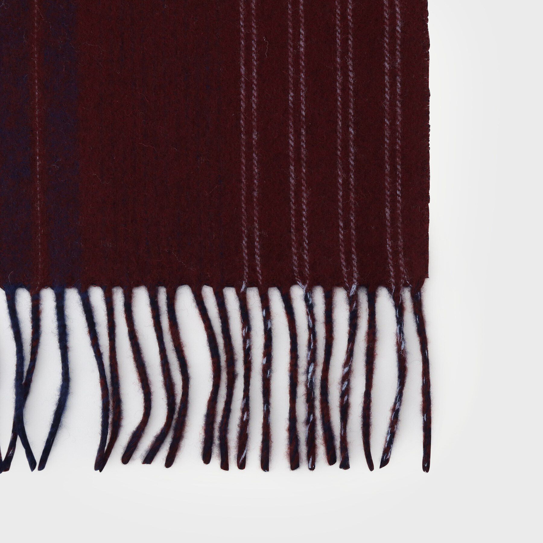 TAKEO KIKUCHI「【洗えるメリノウール混】ストライプ マフラー」|ストール|