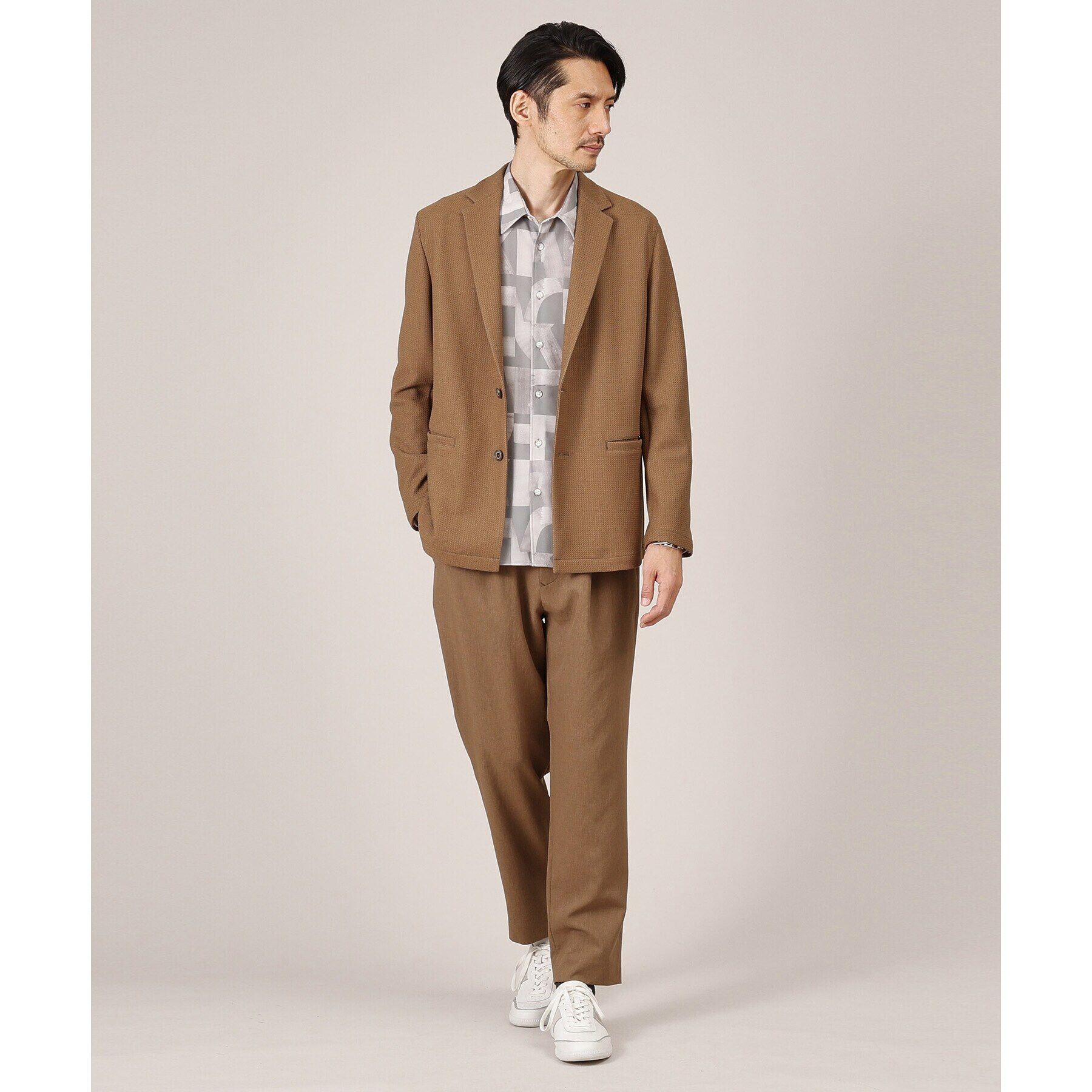 TAKEO KIKUCHI「【軽羽織】尾州ラッセル ジャケット」|テーラードジャケット|