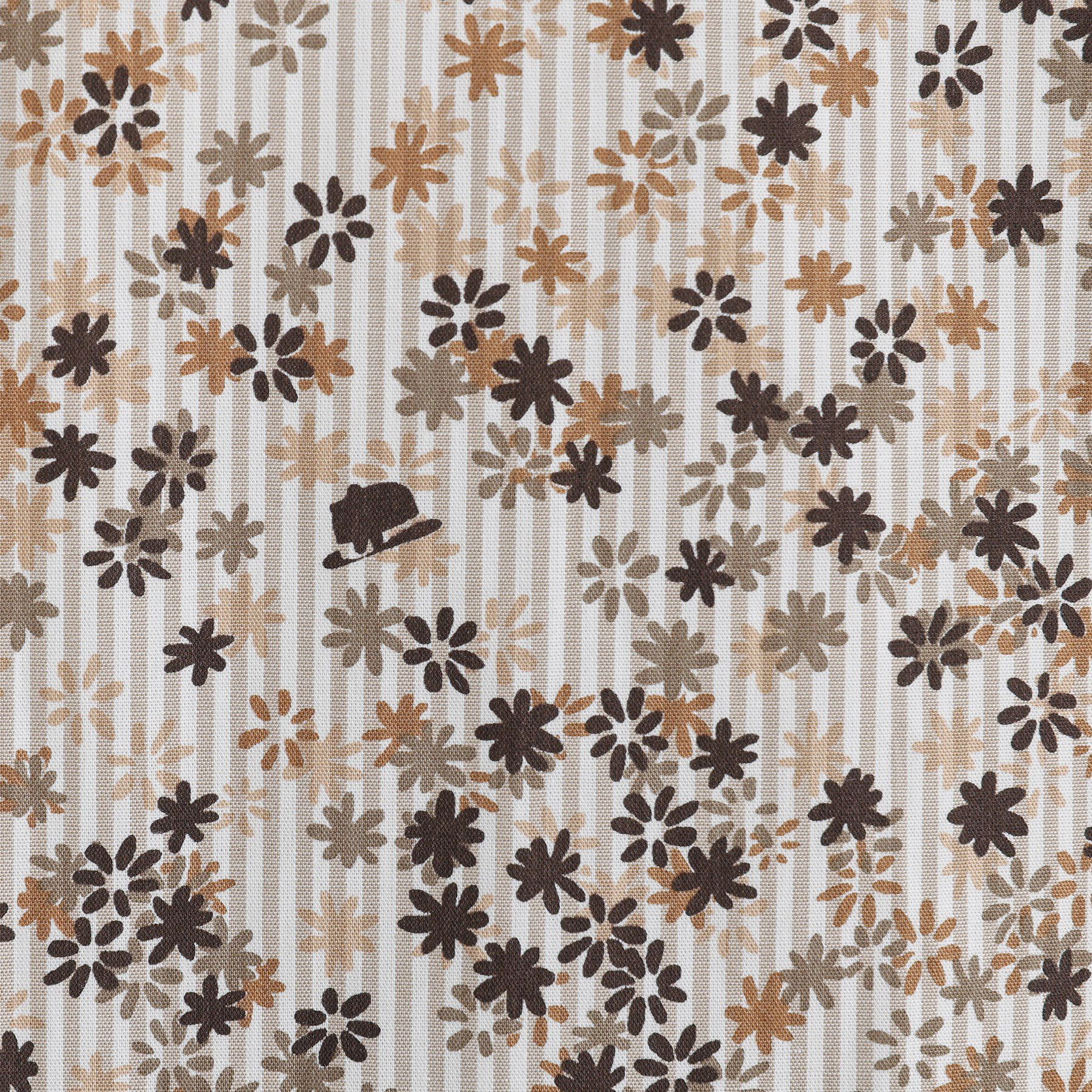 TAKEO KIKUCHI「ストライプ小花 長袖シャツ」|シャツ・ブラウス|