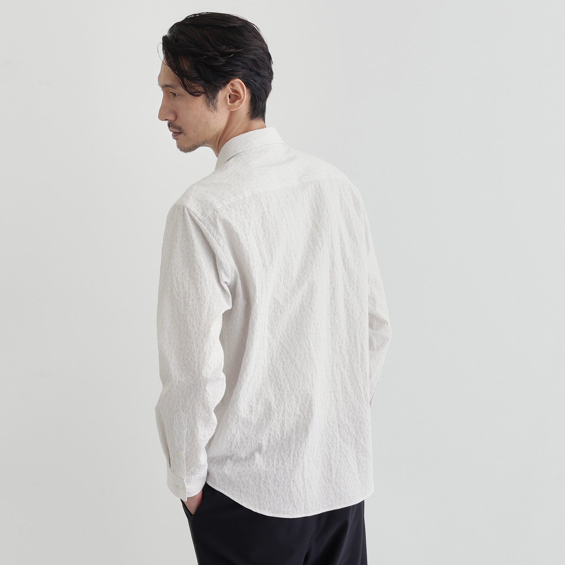 TAKEO KIKUCHI「【Made in JAPAN】播州織 ドビー千鳥シャツ」|シャツ・ブラウス|