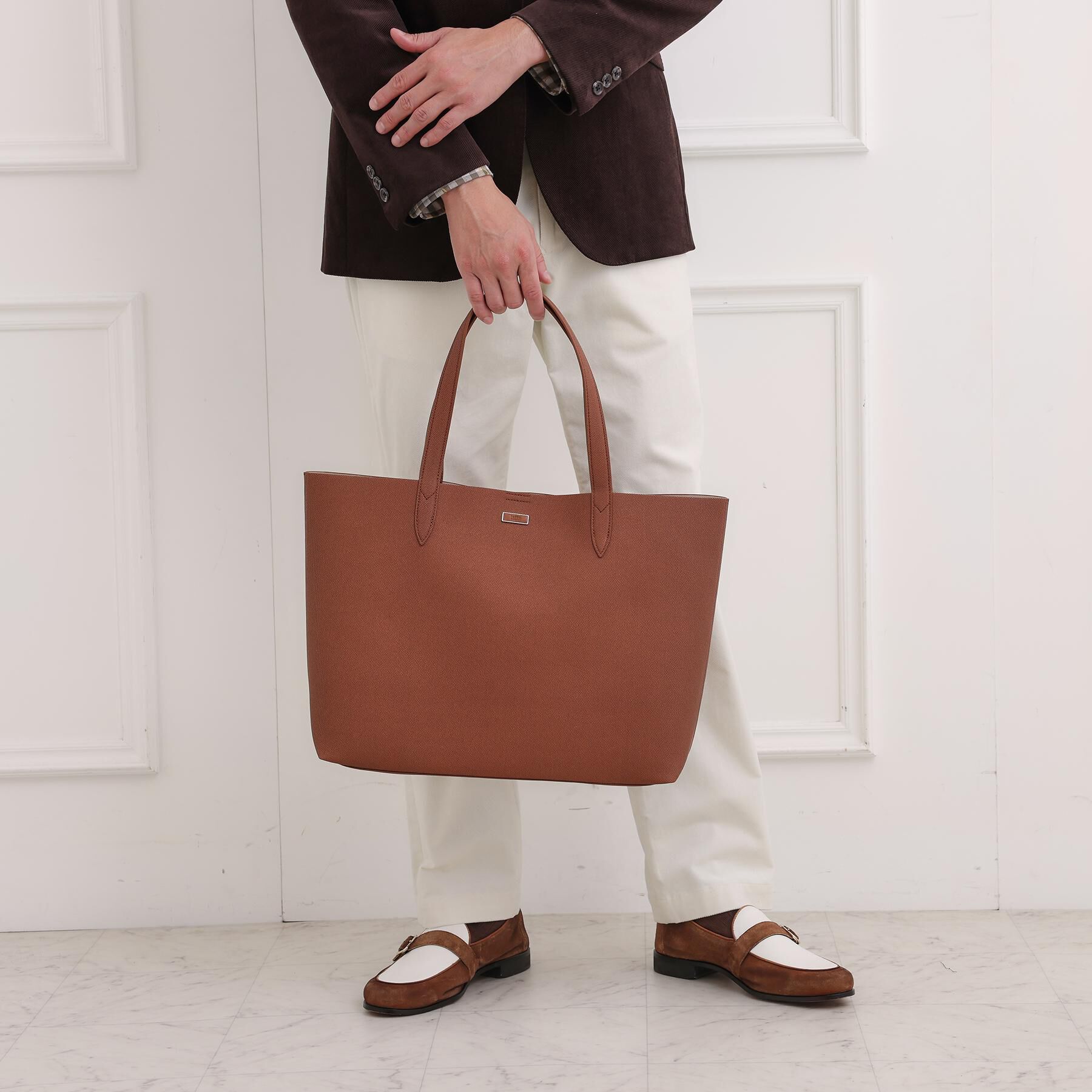 TAKEO KIKUCHI「PUボンディングトートバッグ」|トートバッグ|